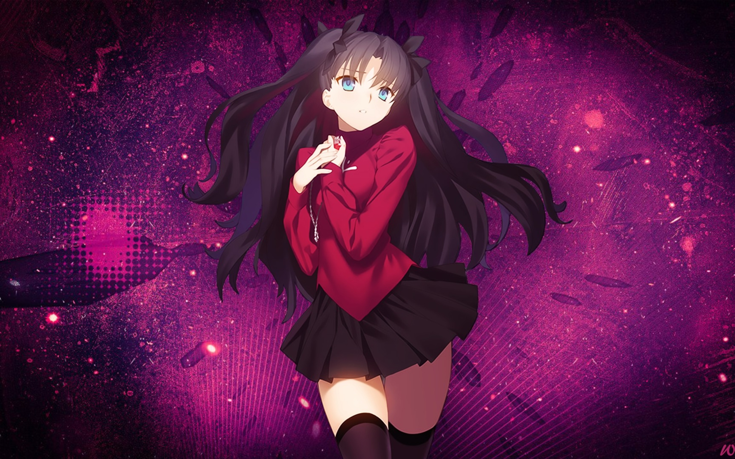 2560x1600 Rin Tohsaka Fate Stay Night Unlimited Blade Works 2560x1600 Resolution Wallpaper Hd Anime 4k Wallpapers Images Photos And Background