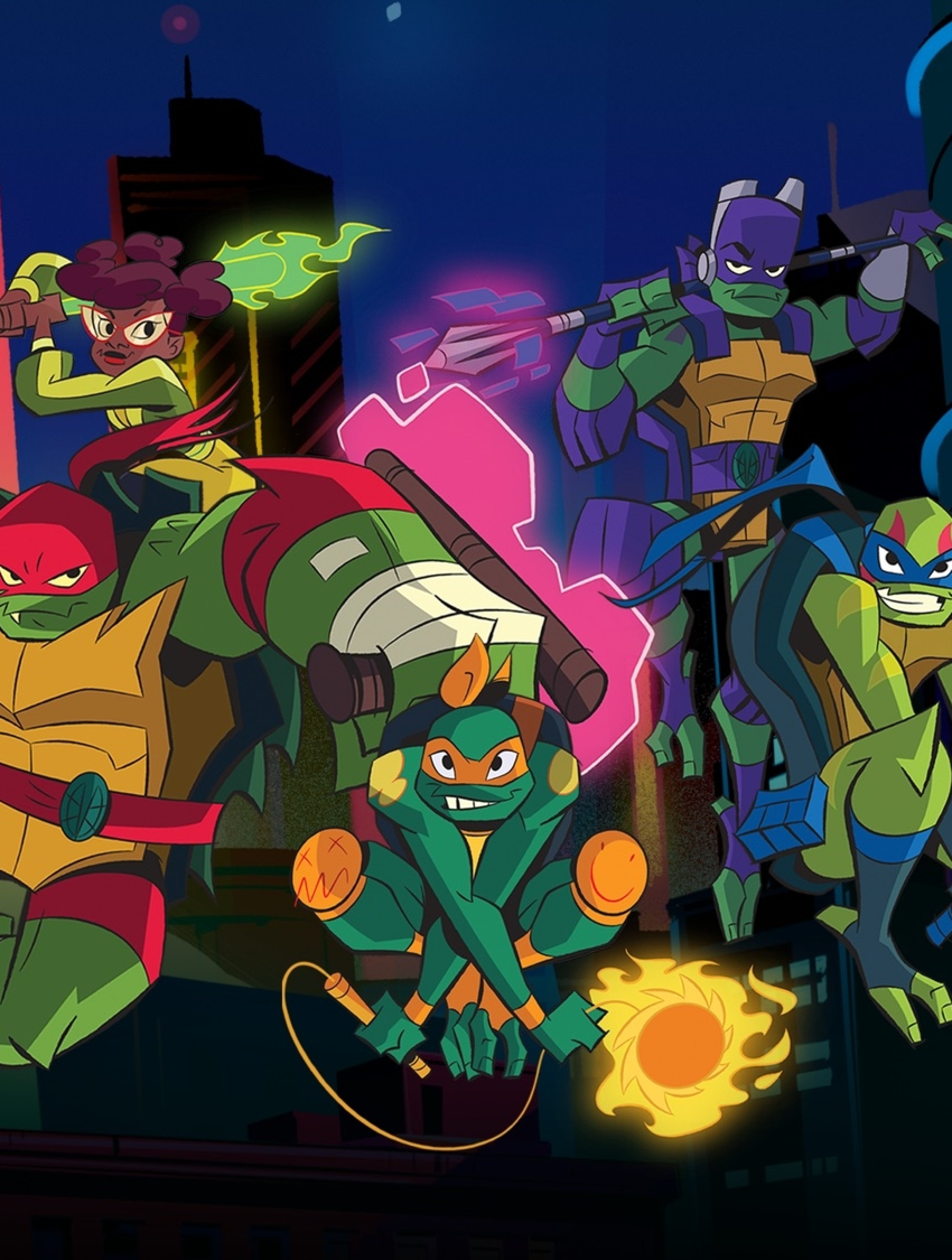 Rise Of The Teenage Mutant Ninja Turtle Donnie Wallpapers  Wallpaper Cave
