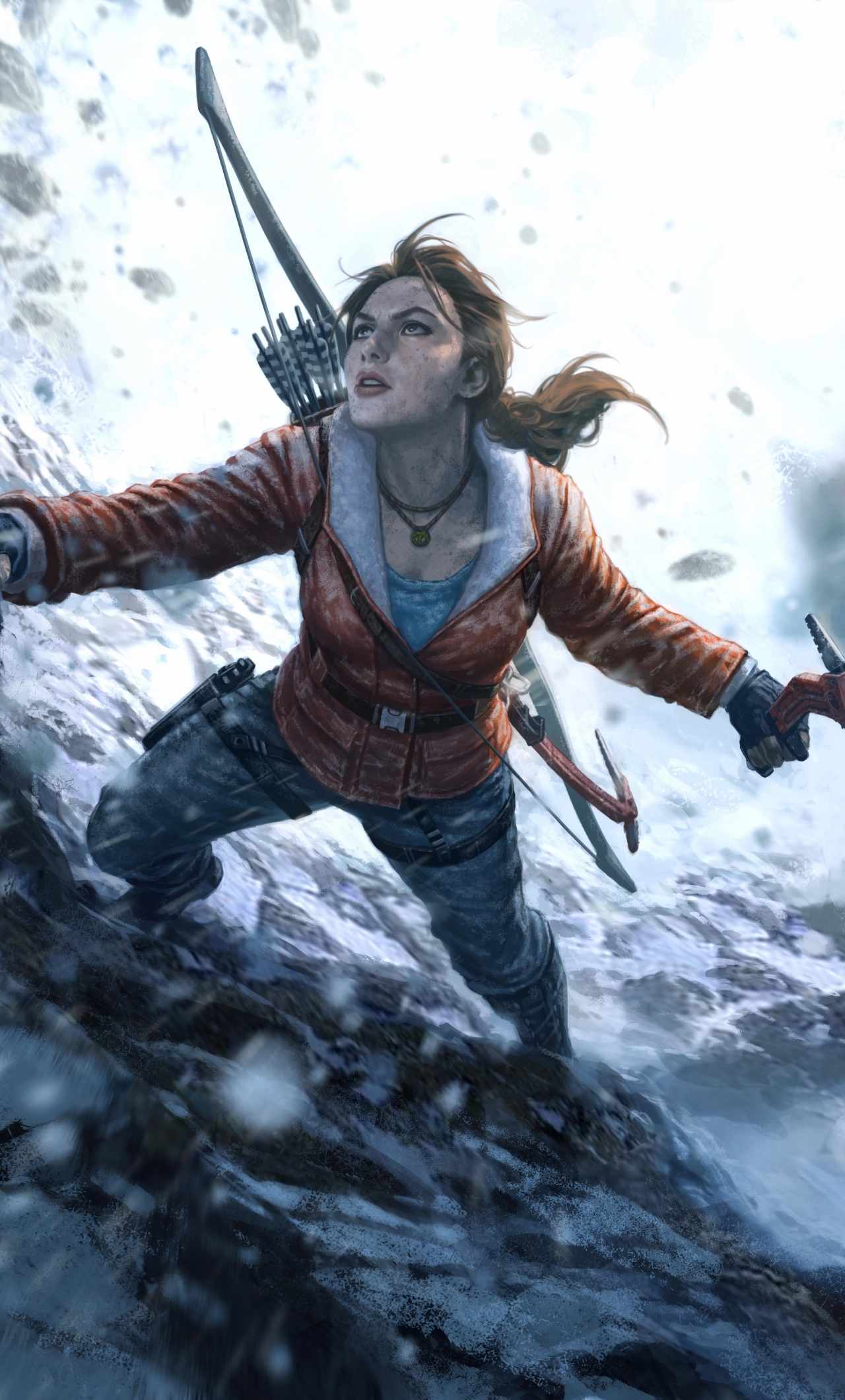 iphone x rise of the tomb raider image