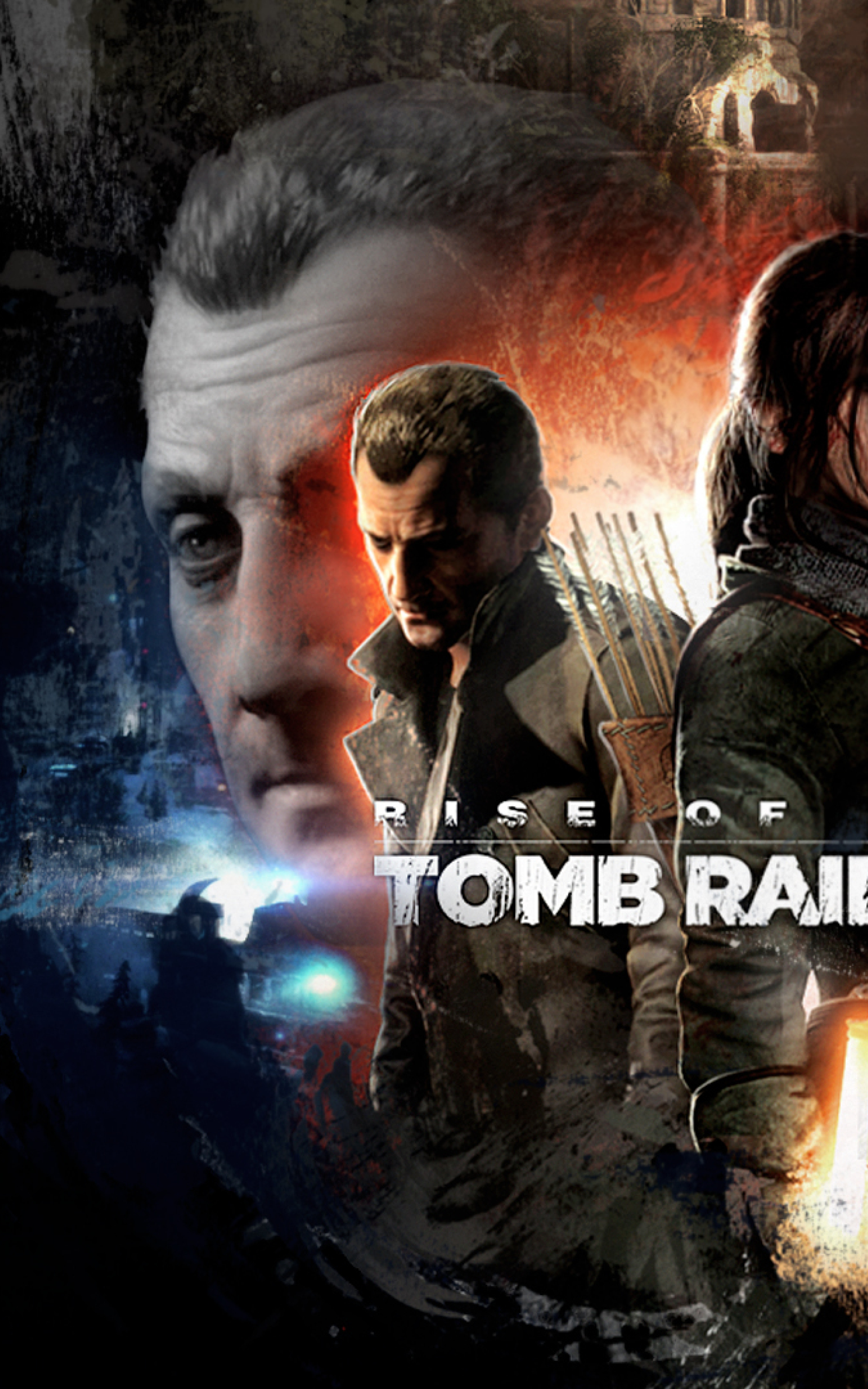 1600x2560 Resolution rise of the tomb raider, characters, art 1600x2560 ...