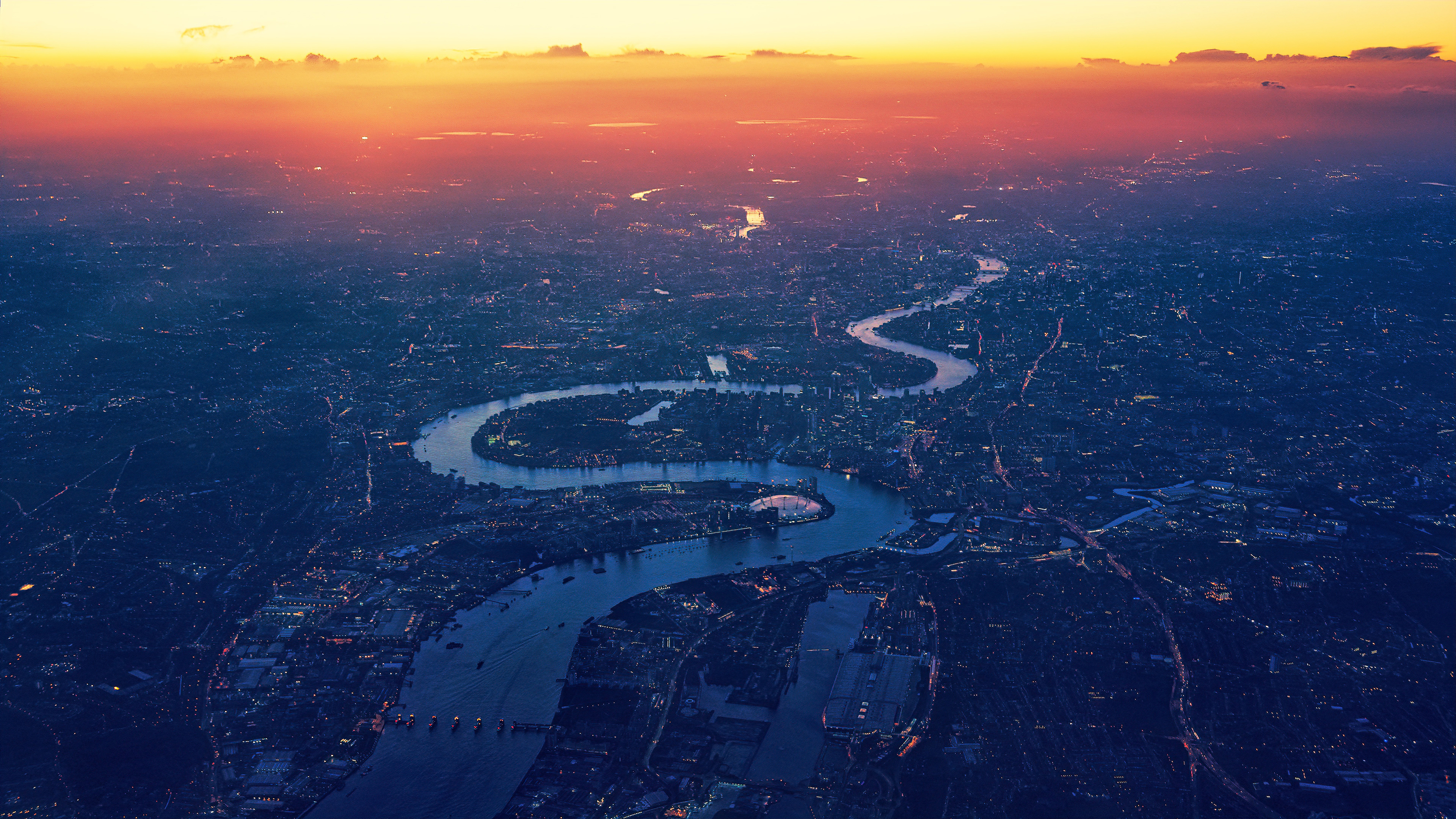 River Thames London Aerial View Wallpaper, HD City 4K Wallpapers, Images,  Photos and Background - Wallpapers Den