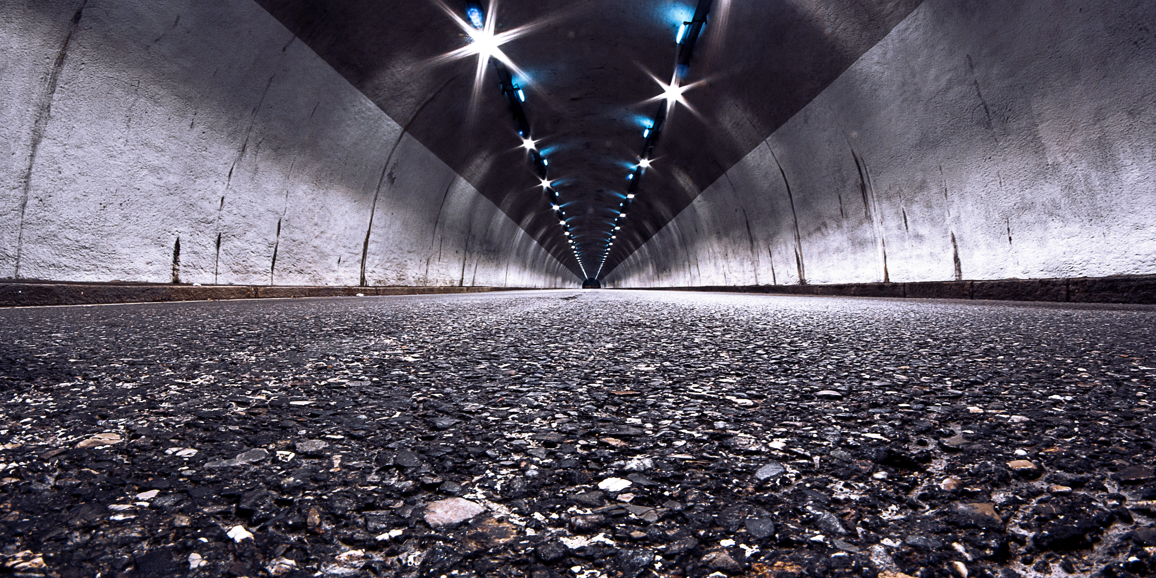 3840x1920 Resolution road, tunnel, night 3840x1920 Resolution Wallpaper