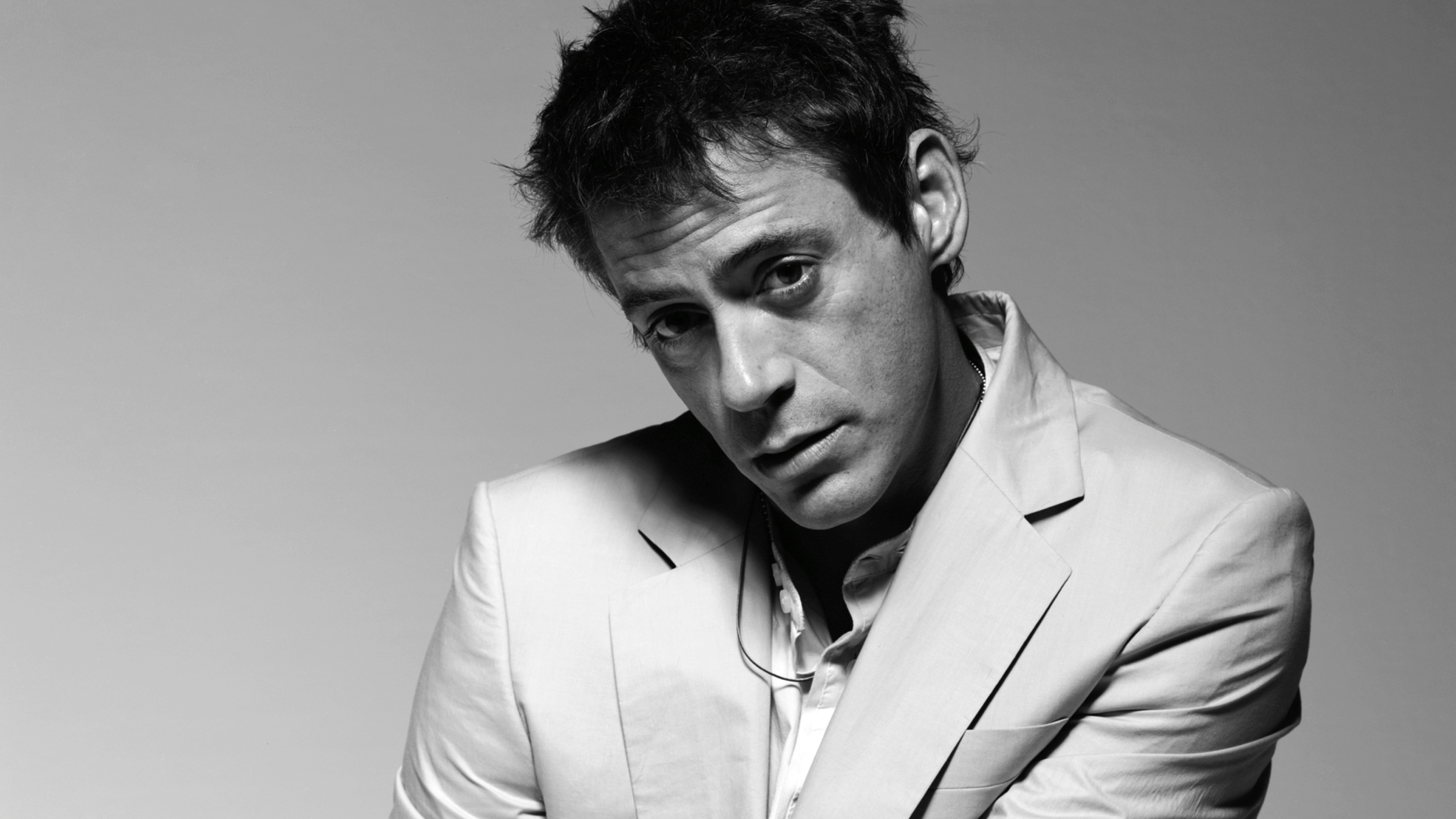 3840x2160 robert downey jr, black white, face 4K Wallpaper, HD Man 4K  Wallpapers, Images, Photos and Background - Wallpapers Den