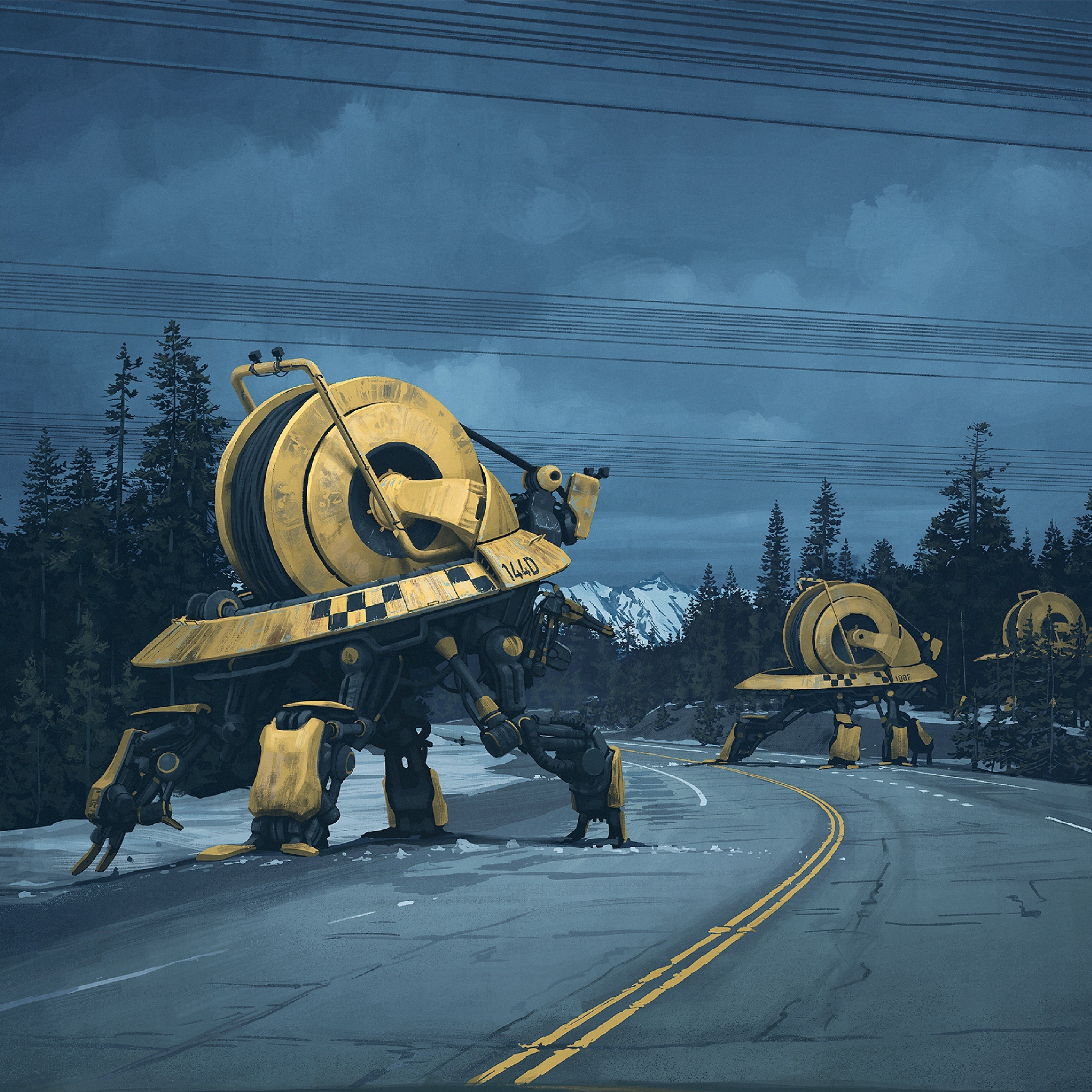 Шт арт. Саймон Сталенхаг. Electric State Саймона Сталенхага. Саймон Сталенхаг (Simon Stålenhag). Шведский художник Саймон Сталенхаг.