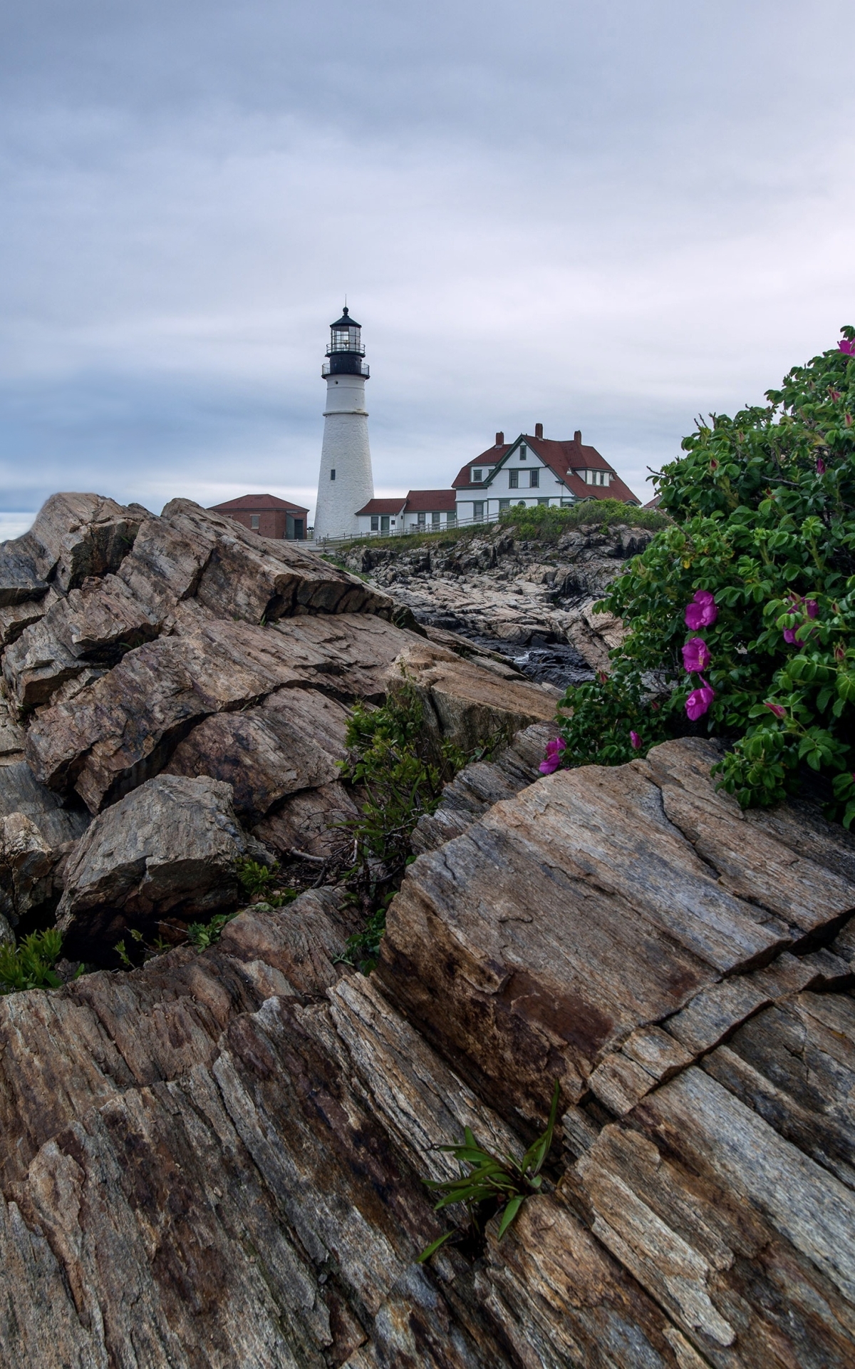 1200x1920 Rock Lighthouse HD 1200x1920 Resolution Wallpaper, HD Nature ...