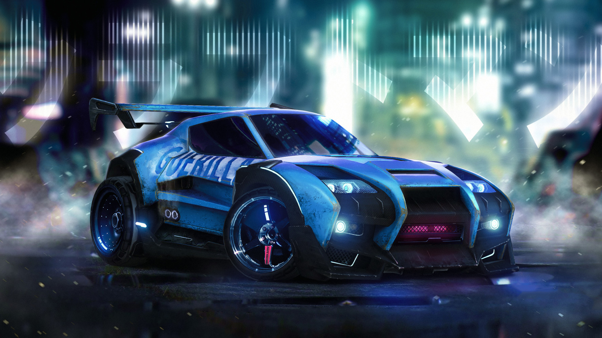 1920x1080 Rocket League Car Artwork 1080p Laptop Full Hd Wallpaper Hd Cars 4k Wallpapers Images Photos And Background Wallpapers Den