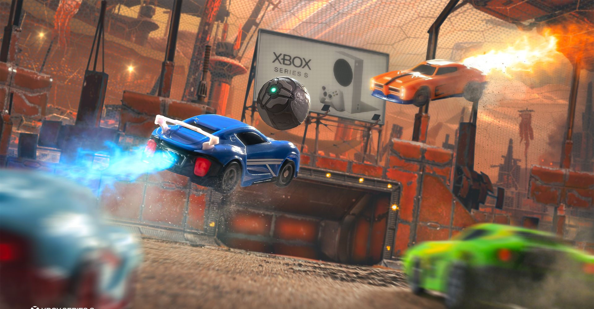 1920x1000 Resolution Rocket League Xbox Series S PlasticAction