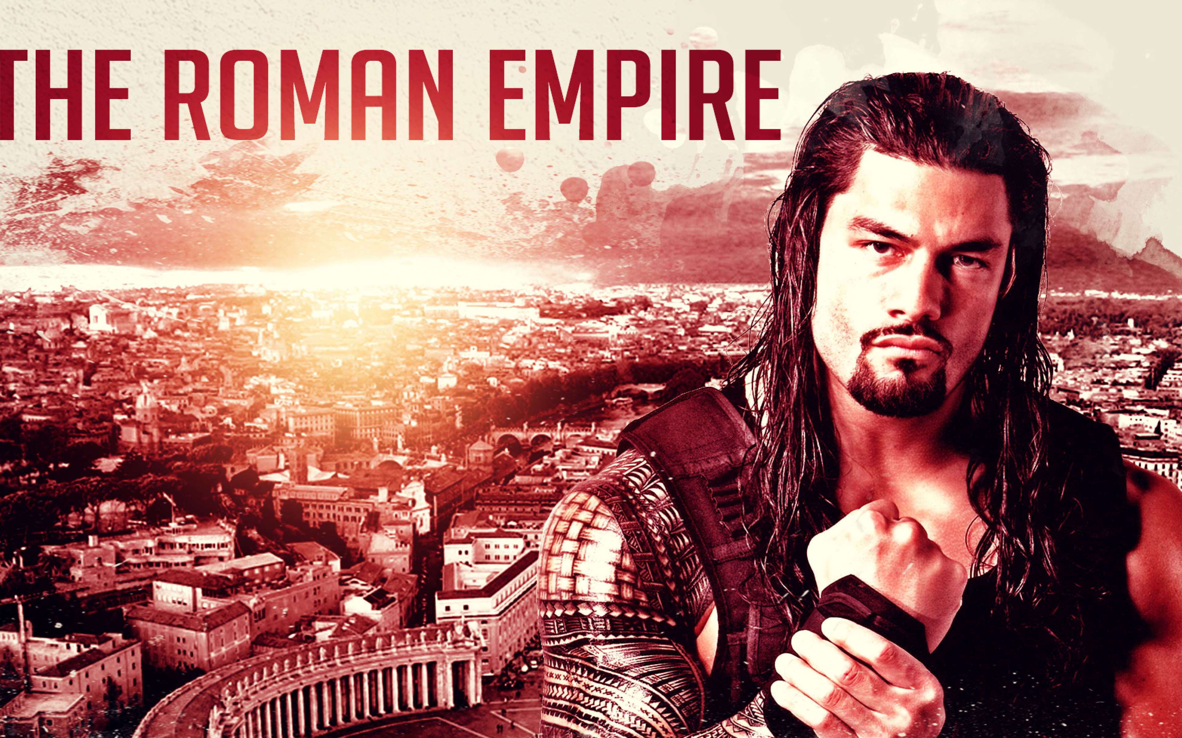 Roman Reigns - The Roman Empire, Full HD Wallpaper