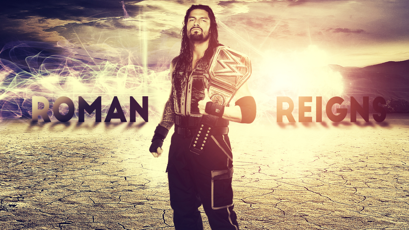 1366x768 Roman Reigns WWE Champion 1366x768 Resolution Wallpaper, HD  Celebrities 4K Wallpapers, Images, Photos and Background - Wallpapers Den