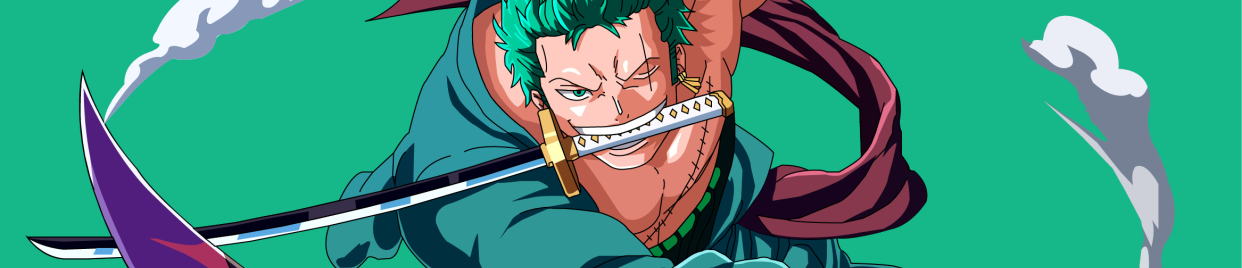 1242x268 Resolution Roronoa Zoro HD One Piece Art 1242x268 Resolution ...