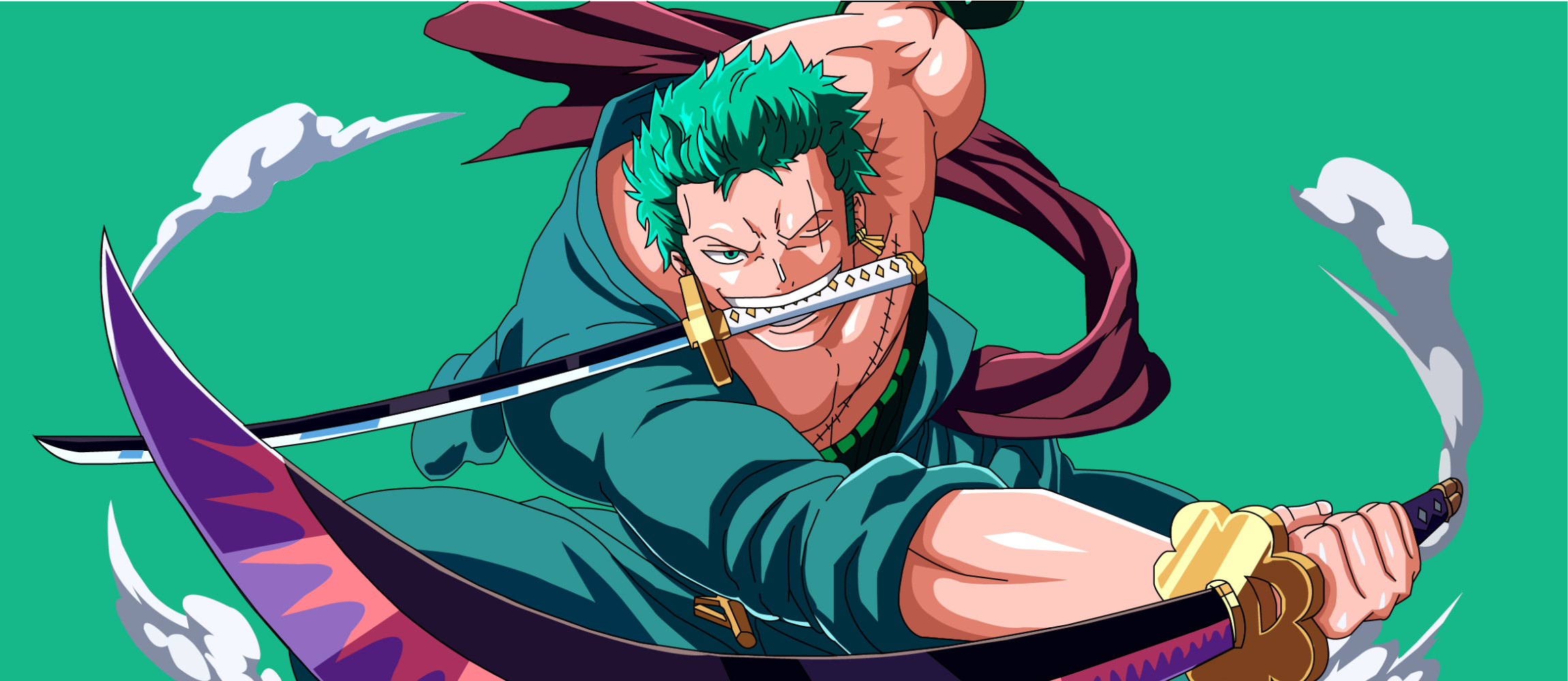 Roronoa zoro and tashigi - dkir - one piece