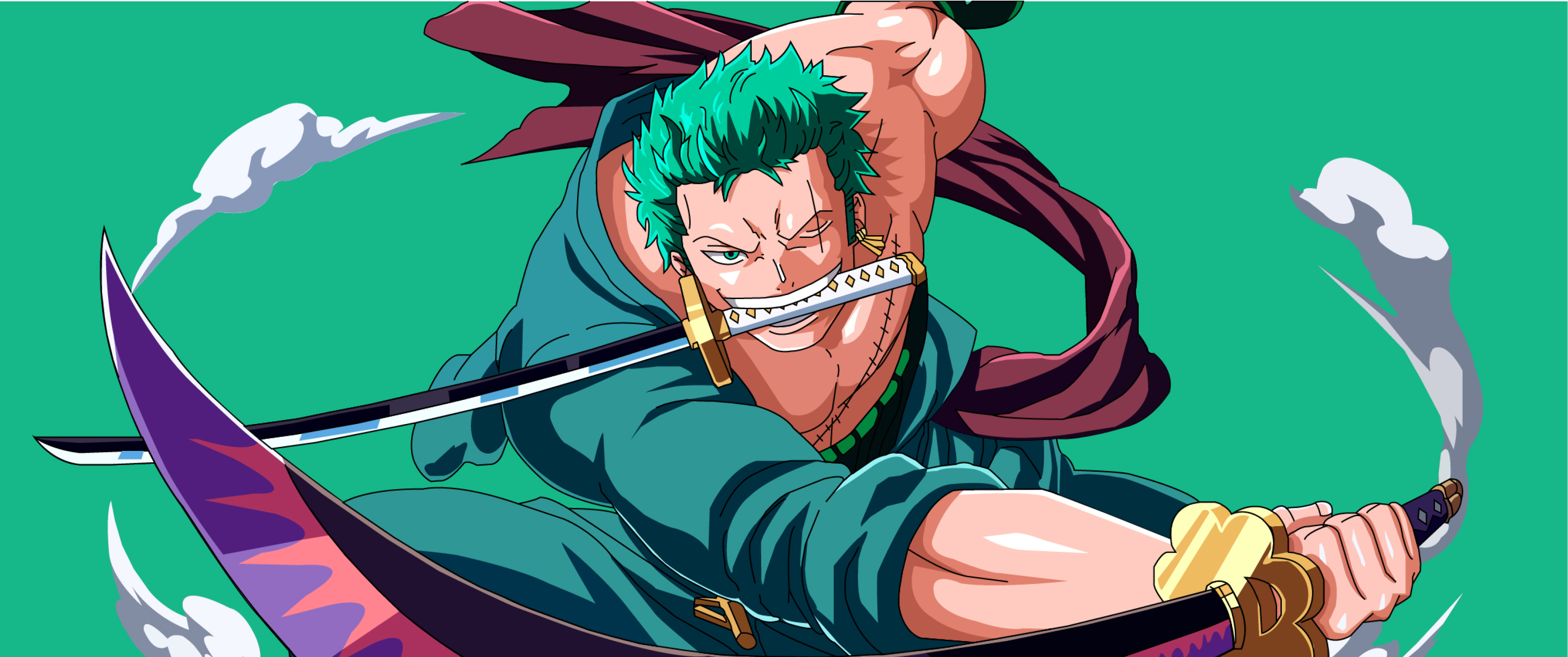 3440x1441 Roronoa Zoro HD One Piece Art 3440x1441 Resolution Wallpaper ...