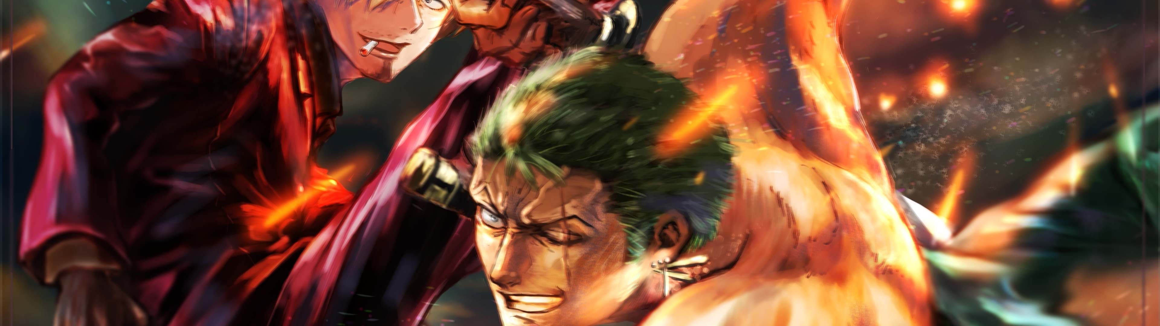 X Resolution Roronoa Zoro Vs Sanji One Piece X Resolution Wallpaper Wallpapers Den