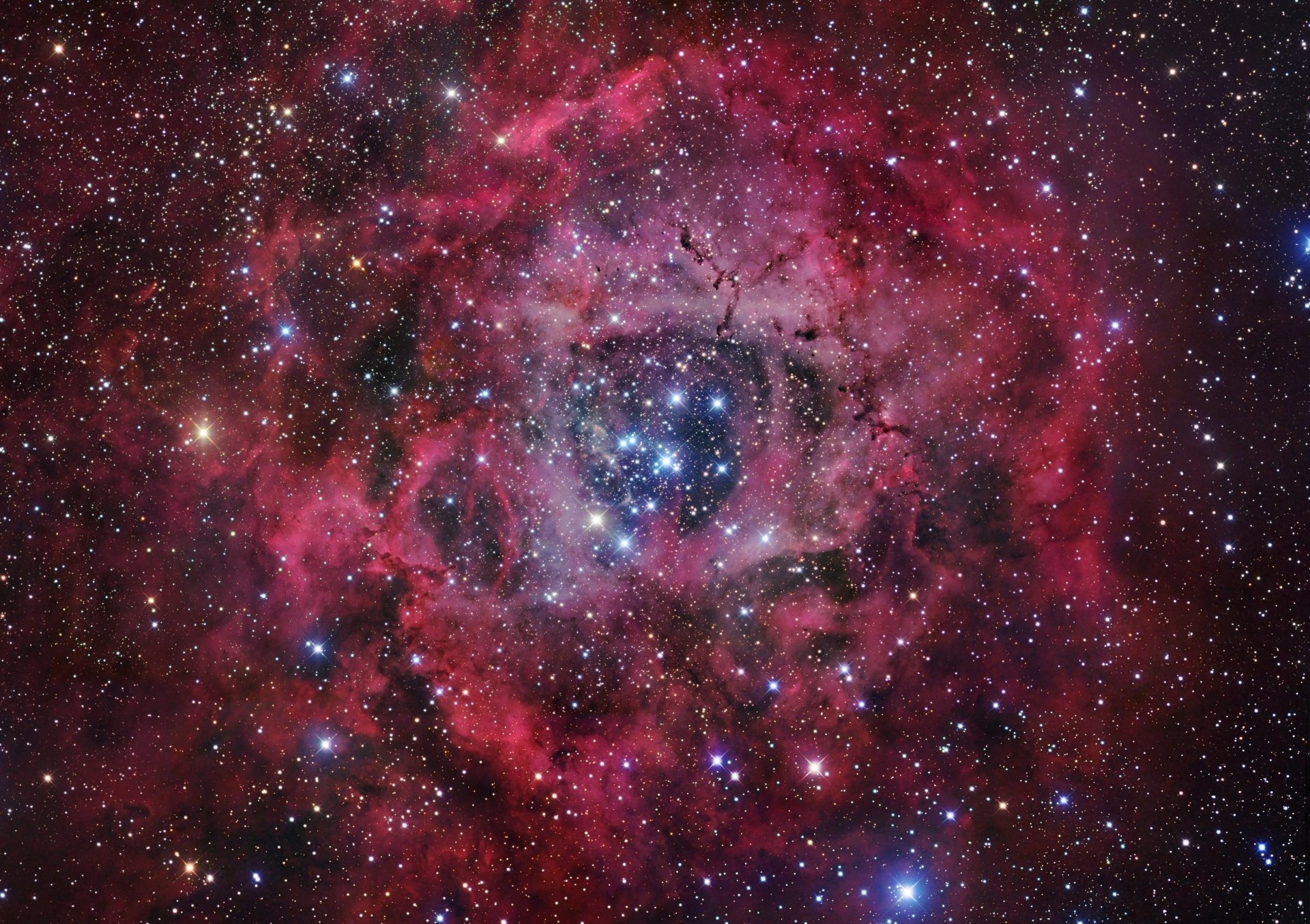 Rosette Nebula Wallpaper Hd Space 4k Wallpapers Images Photos And Background 5755