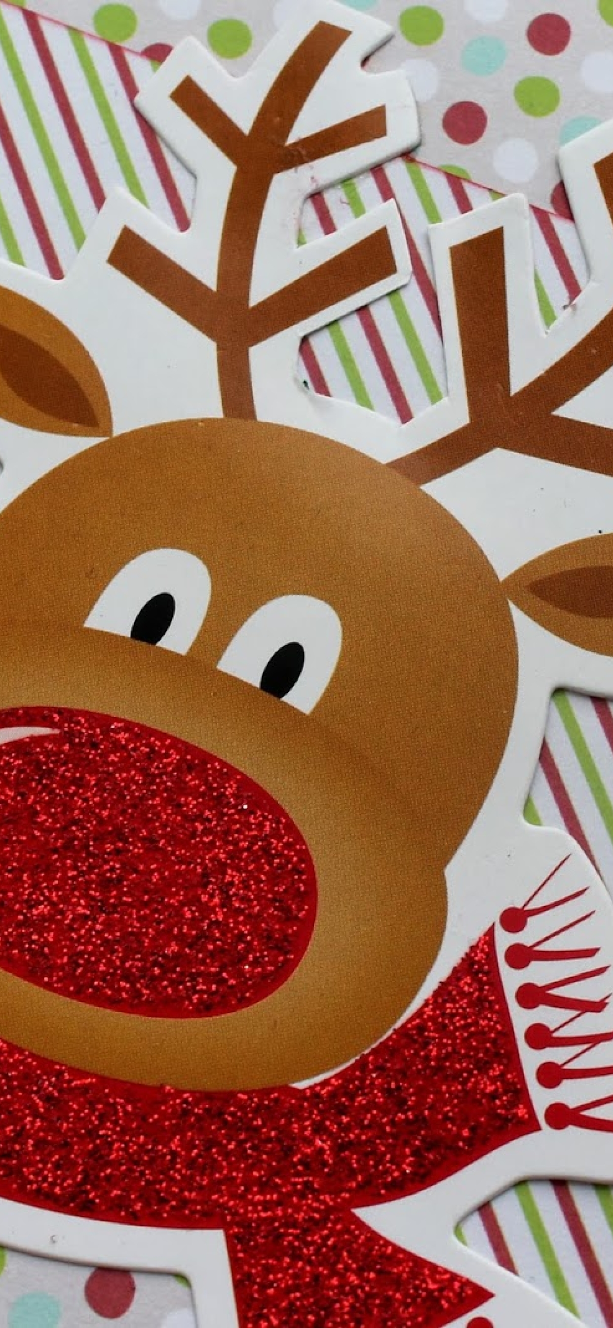 1242x2688 rudolph red-nosed reindeer, rudolph, card Iphone XS MAX