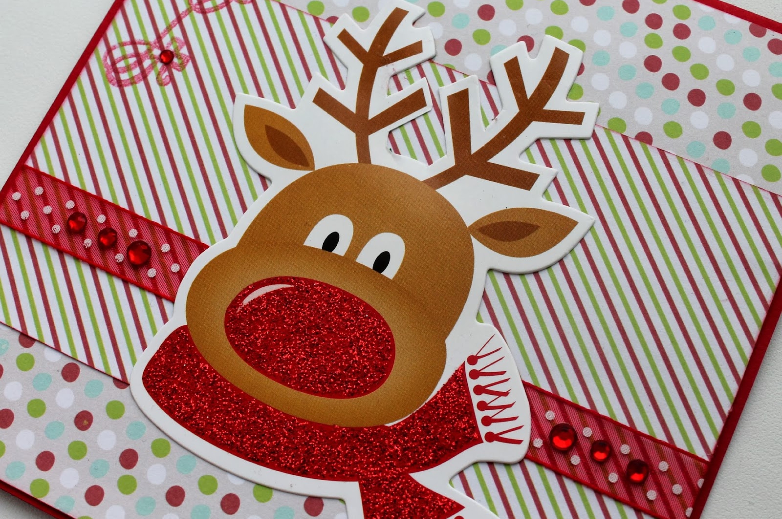 2560x1700 rudolph red-nosed reindeer, rudolph, card Chromebook Pixel