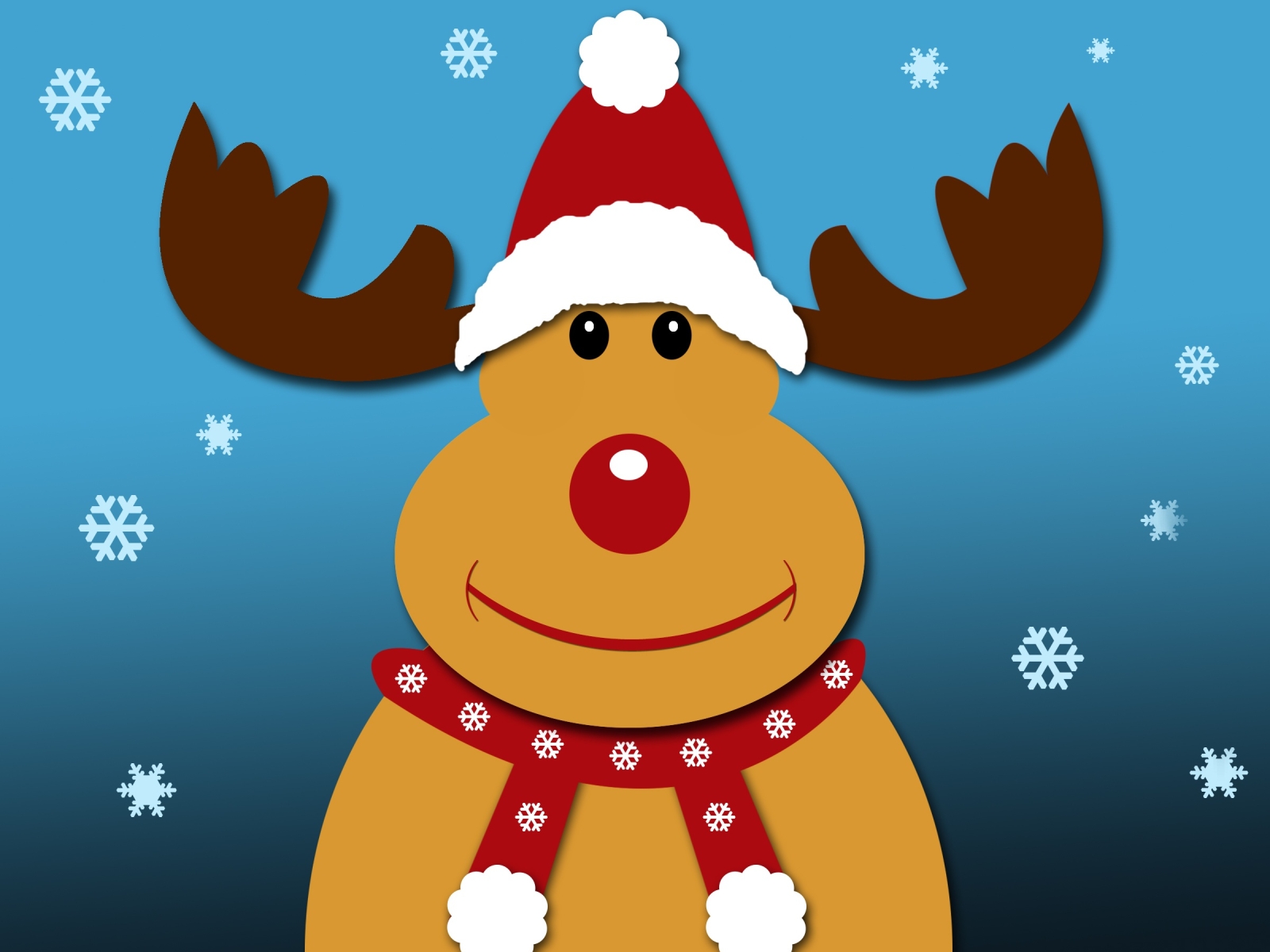 Download Rudolph, Reindeer, Christmas 1440x2560HELP Resolution, Full HD