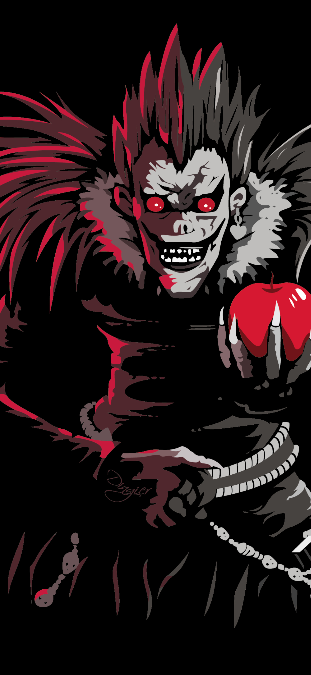 1242x2688 Ryuk In Death Note Iphone XS MAX Wallpaper, HD Anime 4K Wallpapers, Images, Photos and ...