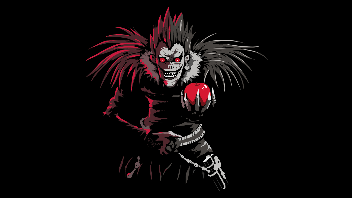 1360x768 Ryuk In Death Note Desktop Laptop HD Wallpaper ...