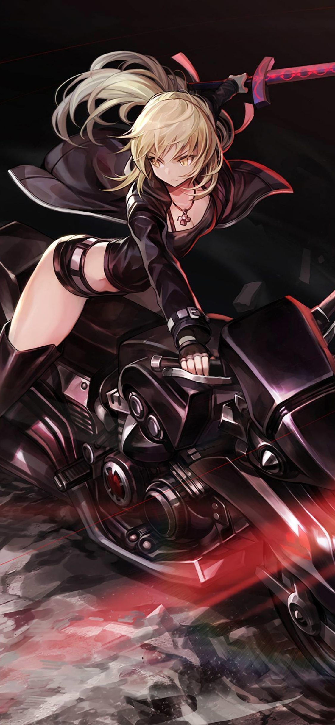 1125x2436 Saber Alter Fate Iphone Xs Iphone 10 Iphone X Wallpaper Hd Anime 4k Wallpapers Images Photos And Background Wallpapers Den