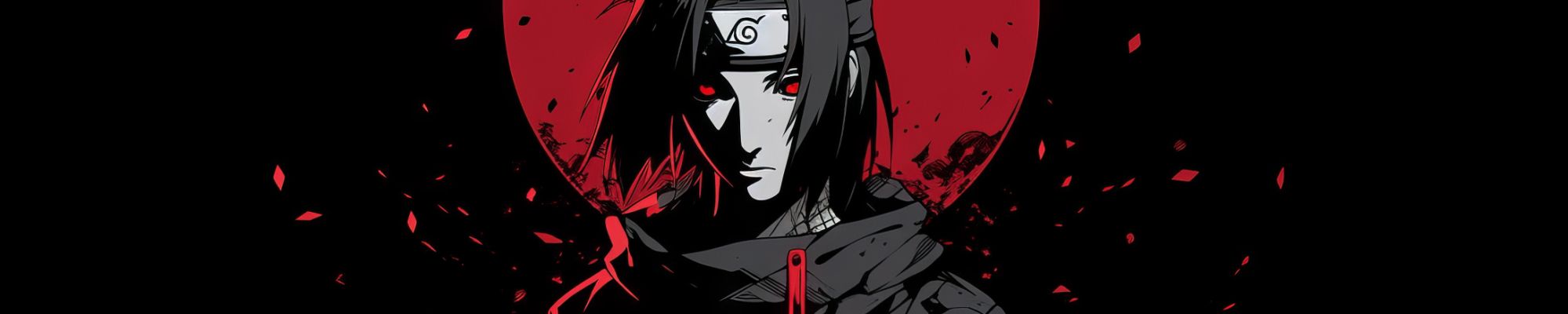 2000x400 Resolution Sad Itachi Uchiha Minimalist HD Naruto 2000x400 ...