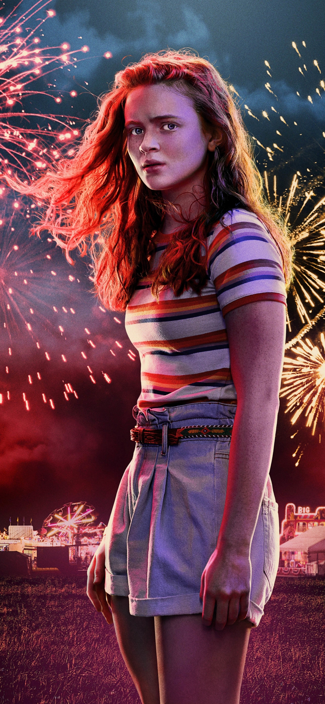 1125x2436 Sadie Sink As Max Stranger Things Season 3 