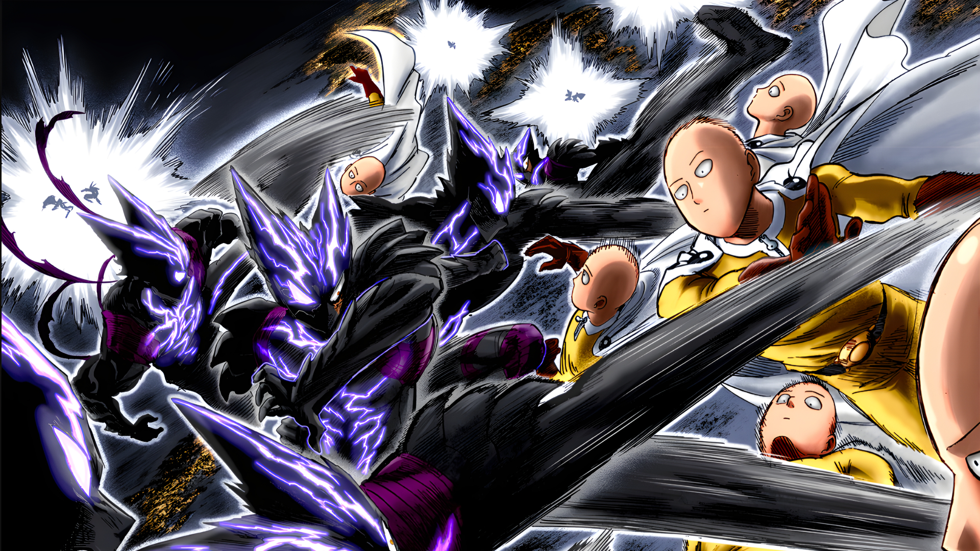 HD desktop wallpaper: Anime, Crossover, Saitama (One Punch Man
