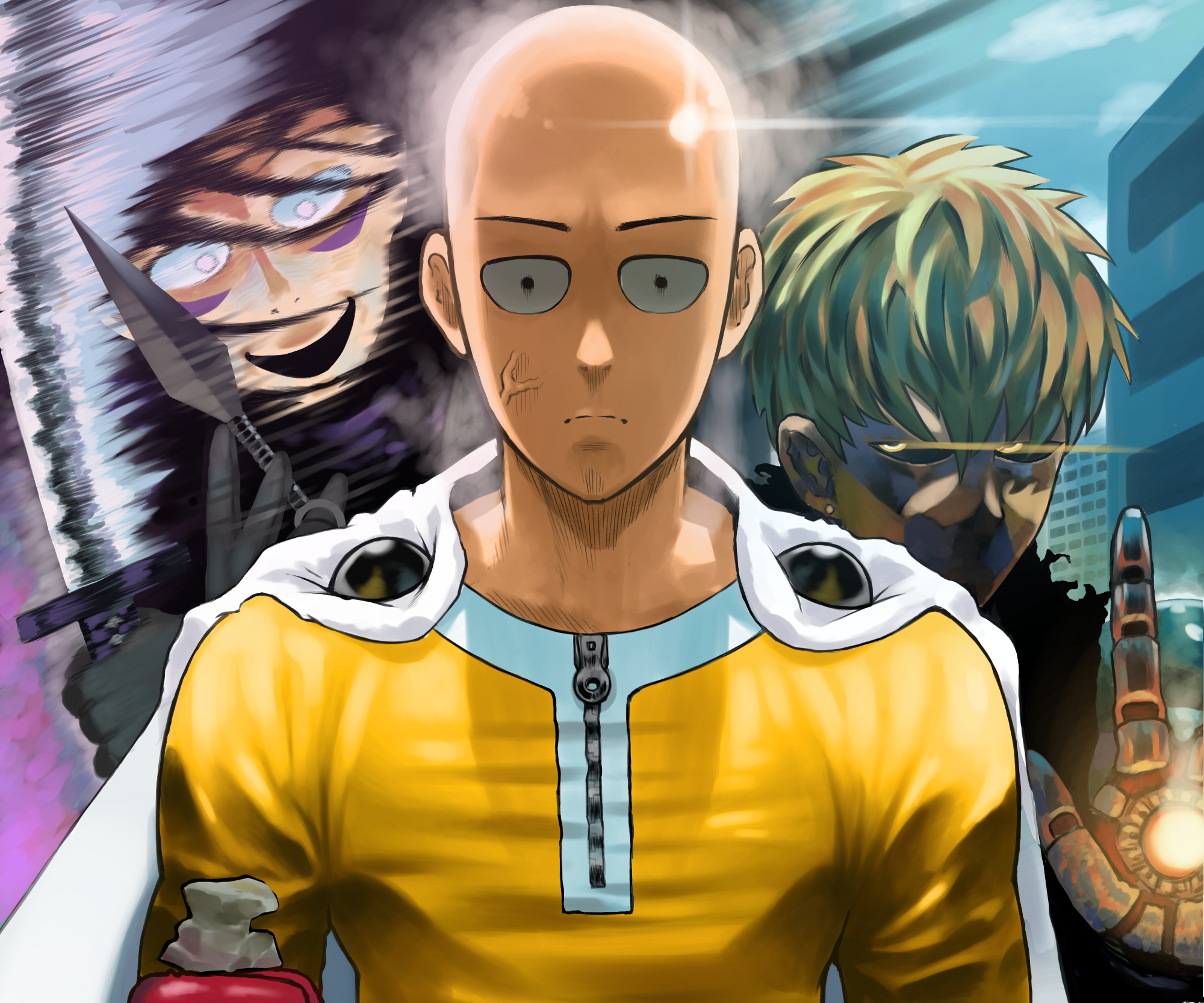Saitama Cool HD One-Punch Man Wallpaper, HD Anime 4K Wallpapers, Images,  Photos and Background - Wallpapers Den