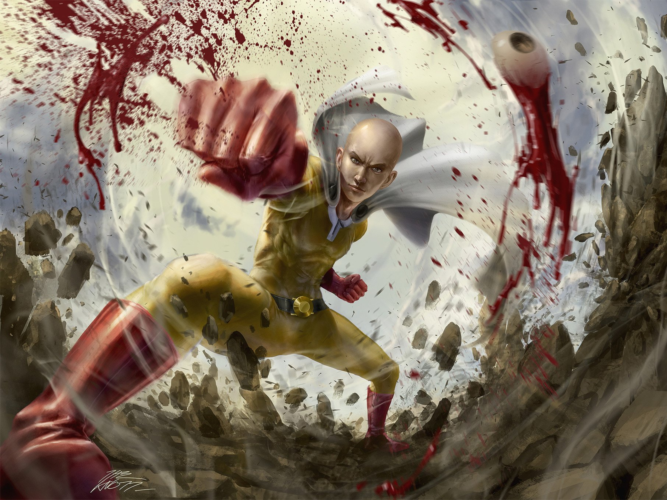 Saitama One Punch Man Anime Wallpaper ID:3216