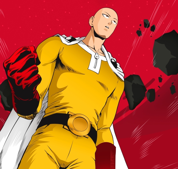 580x550 Saitama In One Punch Man 580x550 Resolution Wallpaper Hd Anime