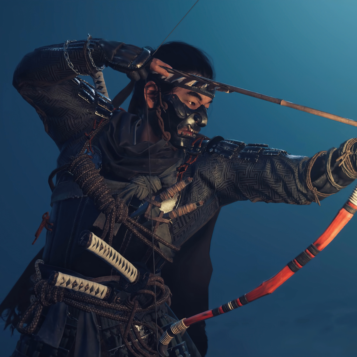 X Resolution Samurai Archer Ghost Of Tsushima X Resolution Wallpaper