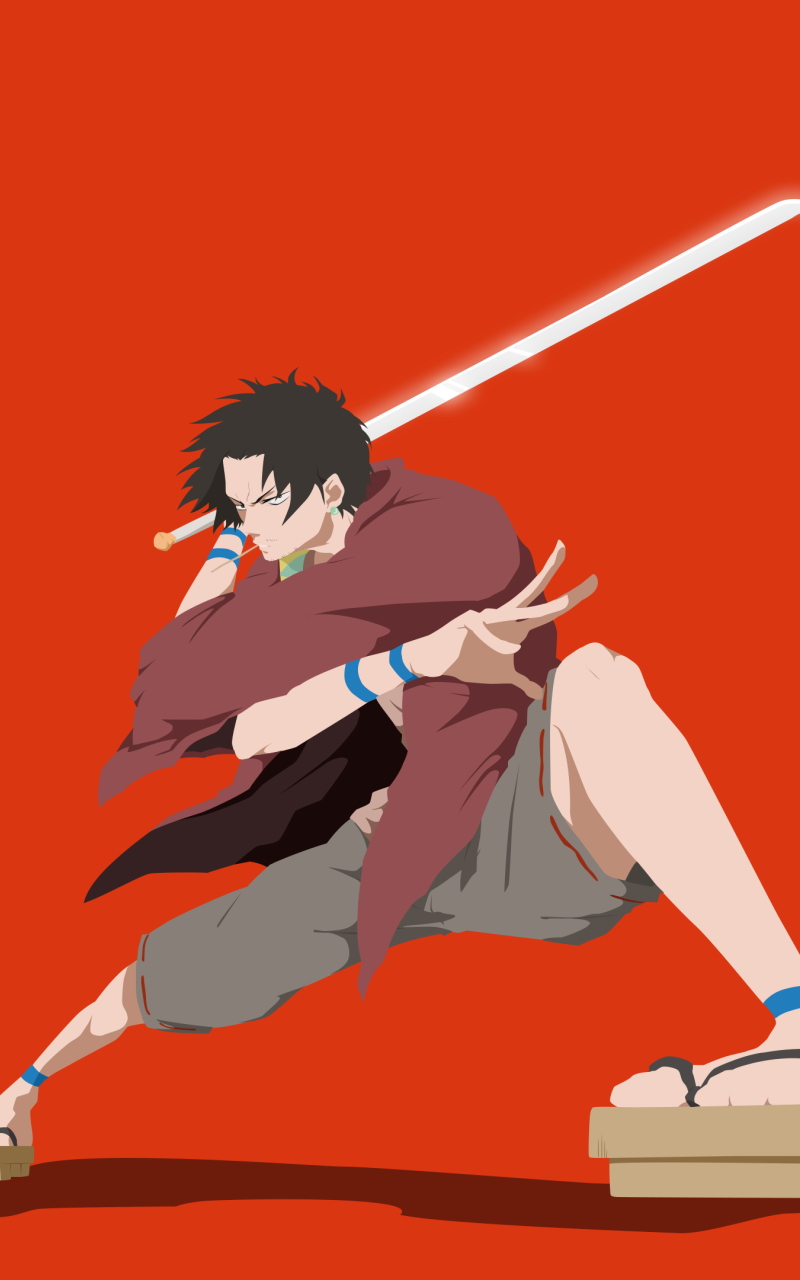 800x1280 Samurai Champloo Minimalist Nexus 7 Samsung Galaxy Tab 10