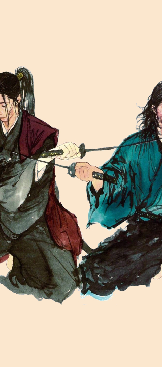 319x720 Samurai Miyamoto Musashi Sasaki Kojirou 319x720 Resolution ...