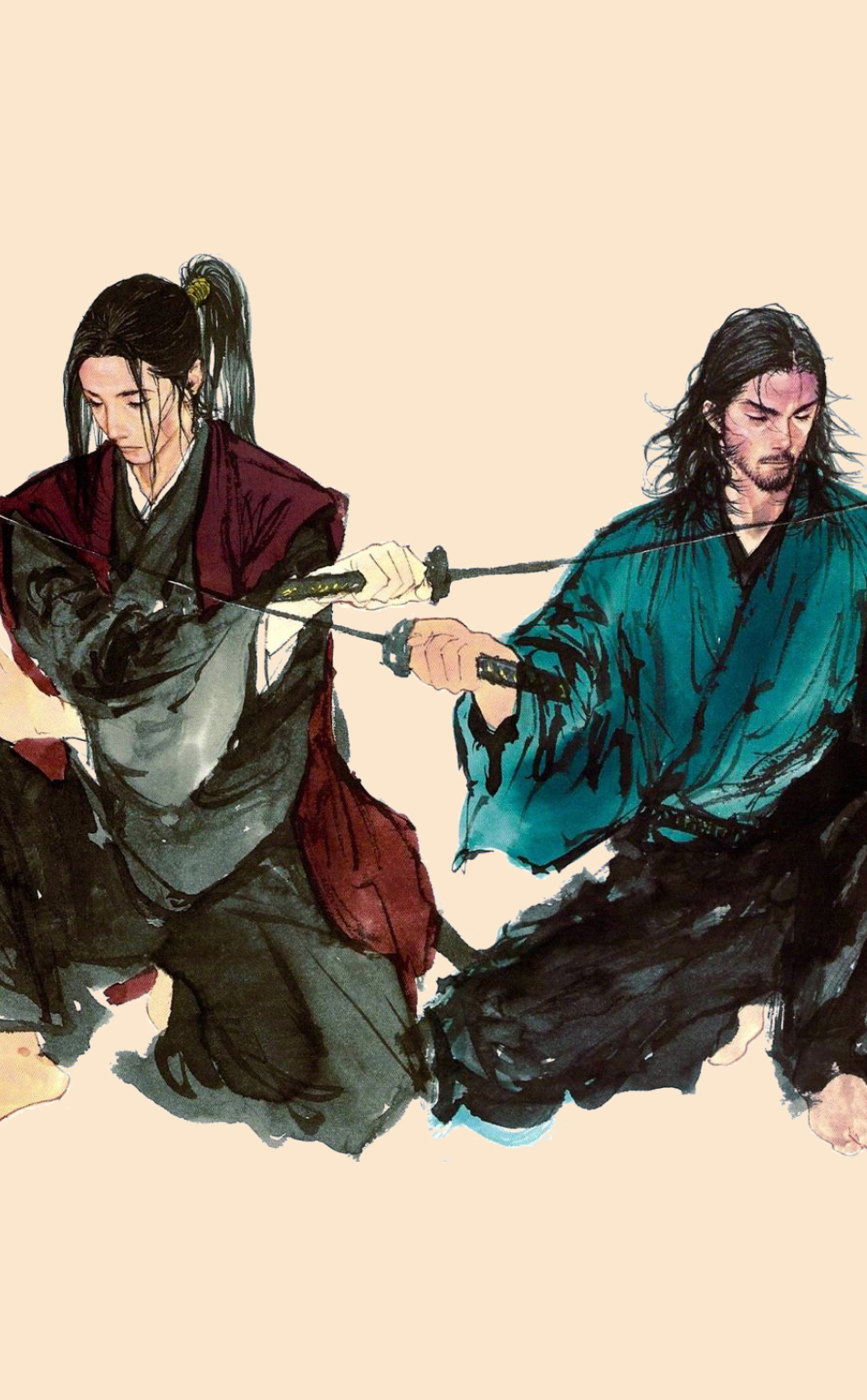 950x1534 Samurai Miyamoto Musashi Sasaki Kojirou 950x1534 Resolution