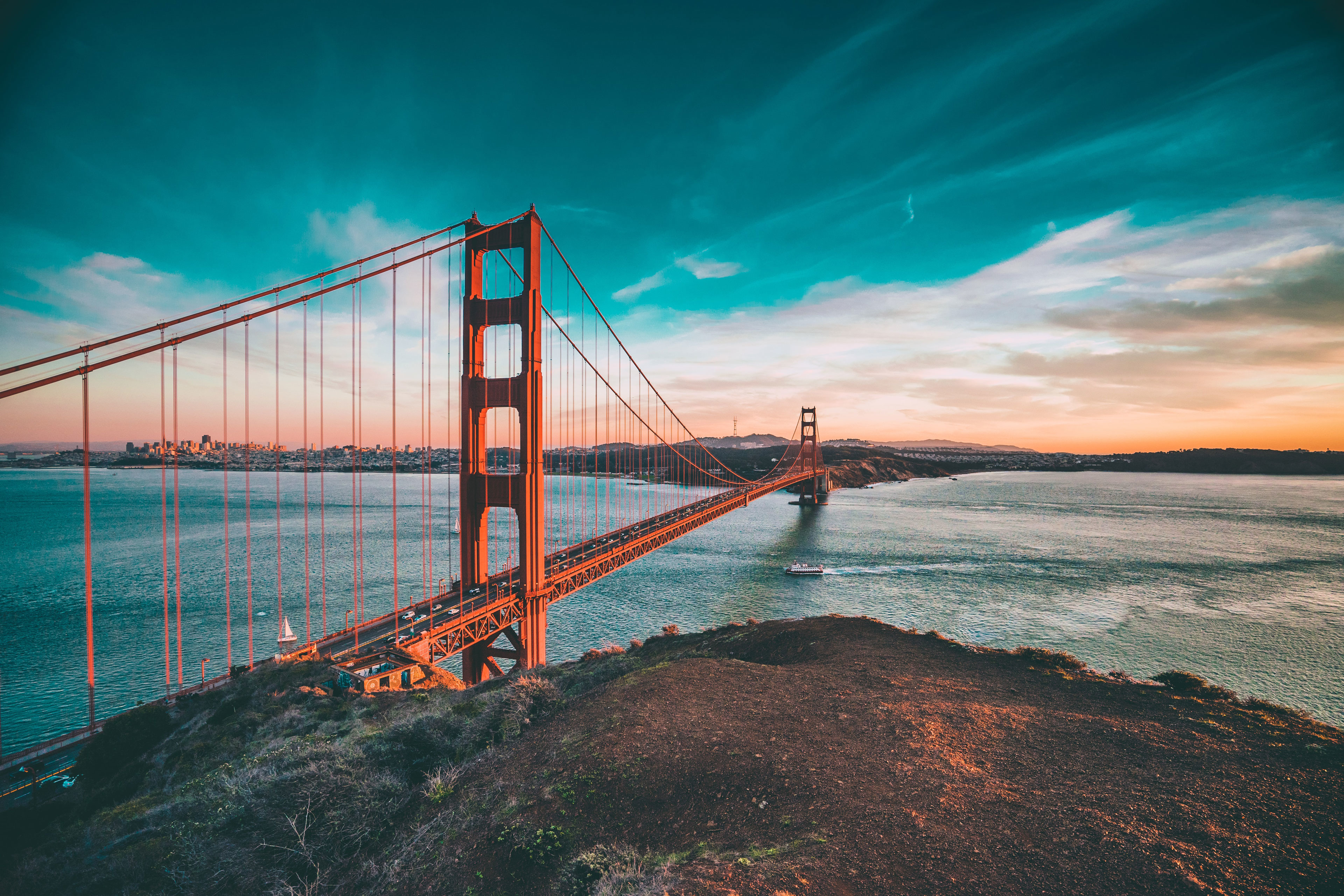 San Francisco Bridge Golden Gate Wallpaper, HD Nature 4K Wallpapers,  Images, Photos and Background - Wallpapers Den