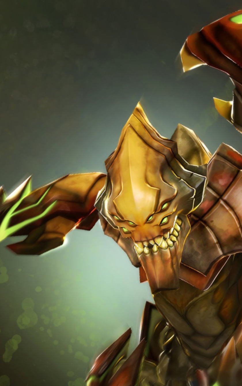 Download Sand King Dota 2 Art 840x1336 Resolution Full Hd Wallpaper