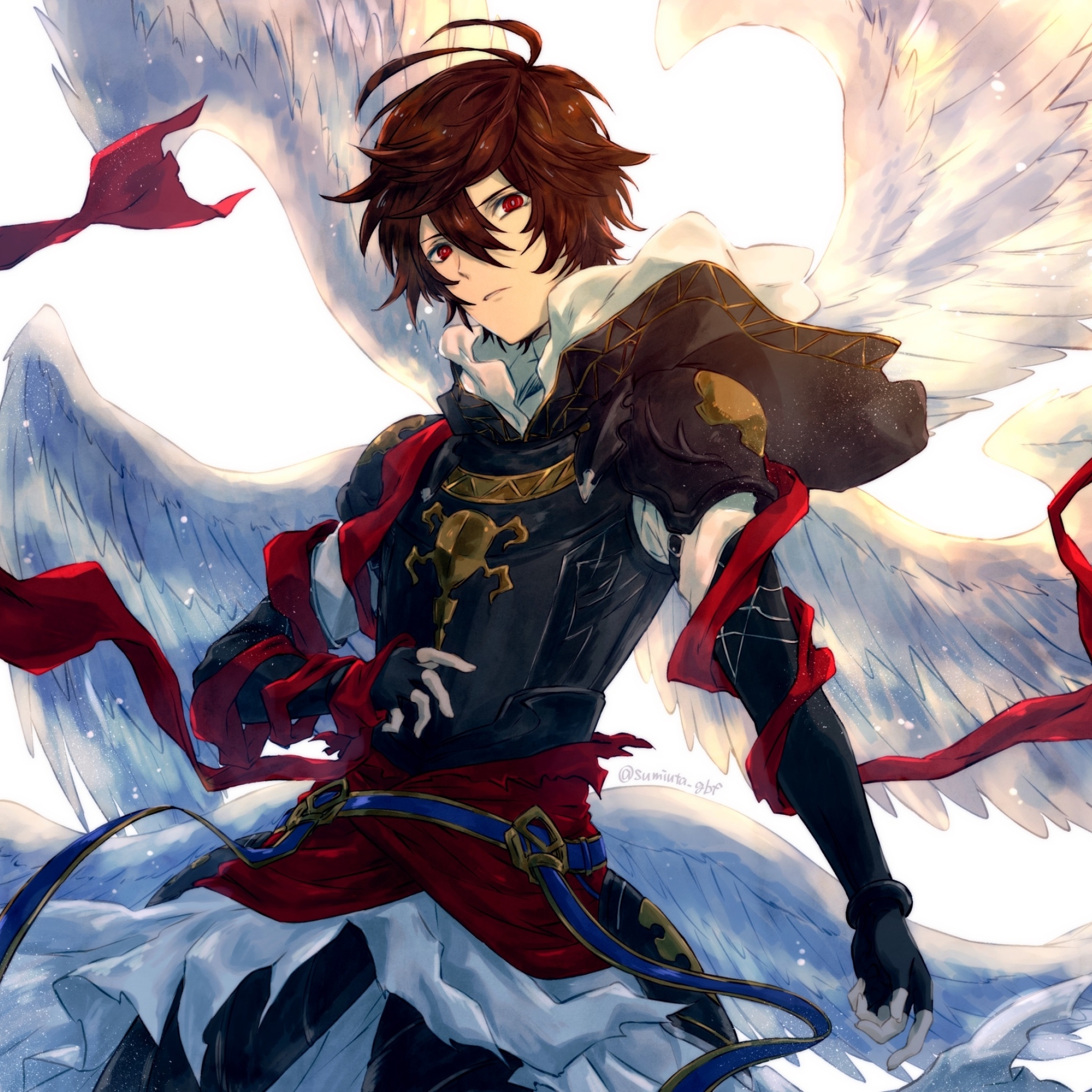 48x48 Sandalphon Granblue Fantasy Ipad Air Wallpaper Hd Anime 4k Wallpapers Images Photos And Background