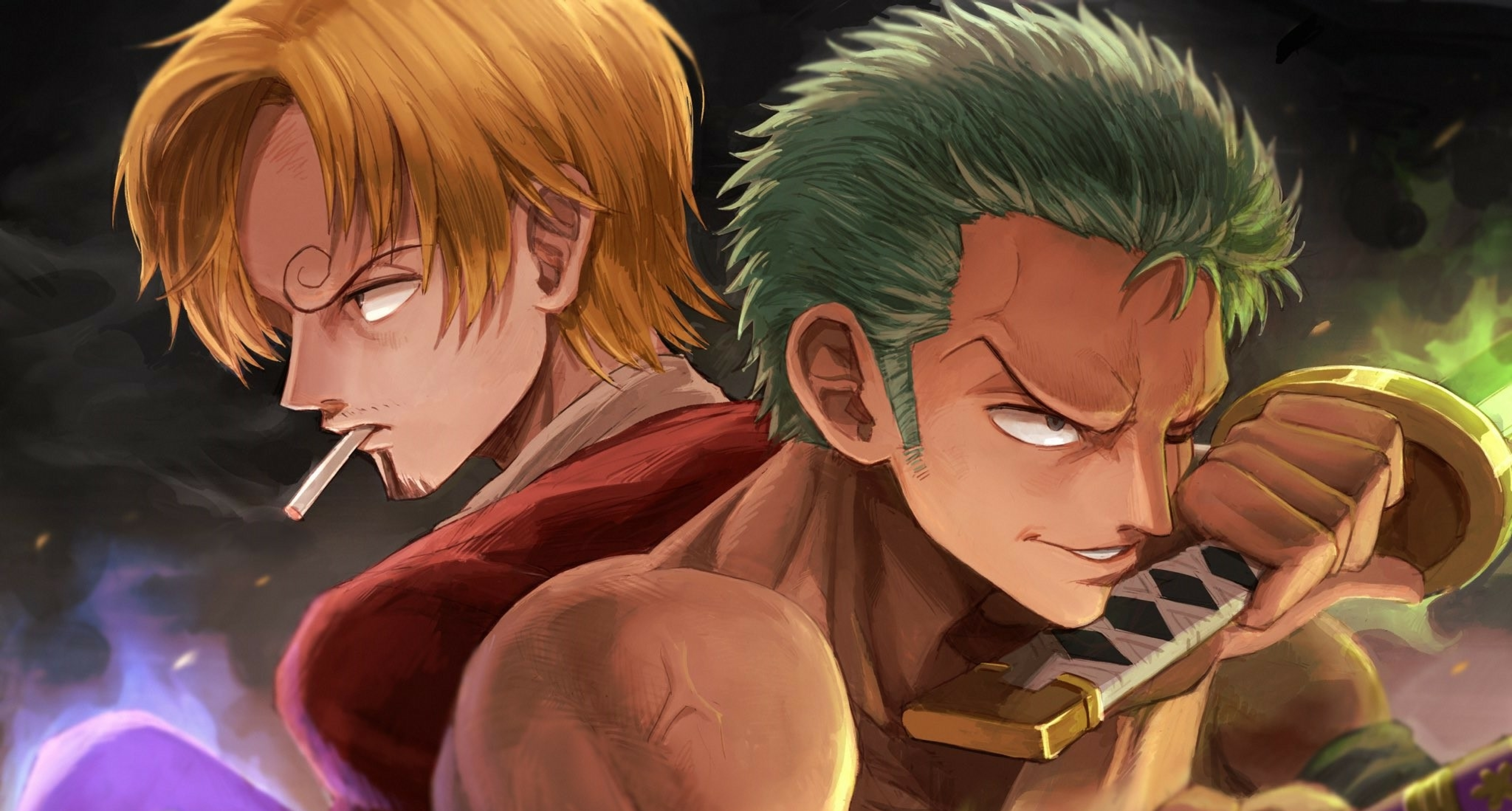 Mobile wallpaper Anime One Piece Roronoa Zoro Monkey D Luffy Sanji One  Piece 407283 download the picture for free