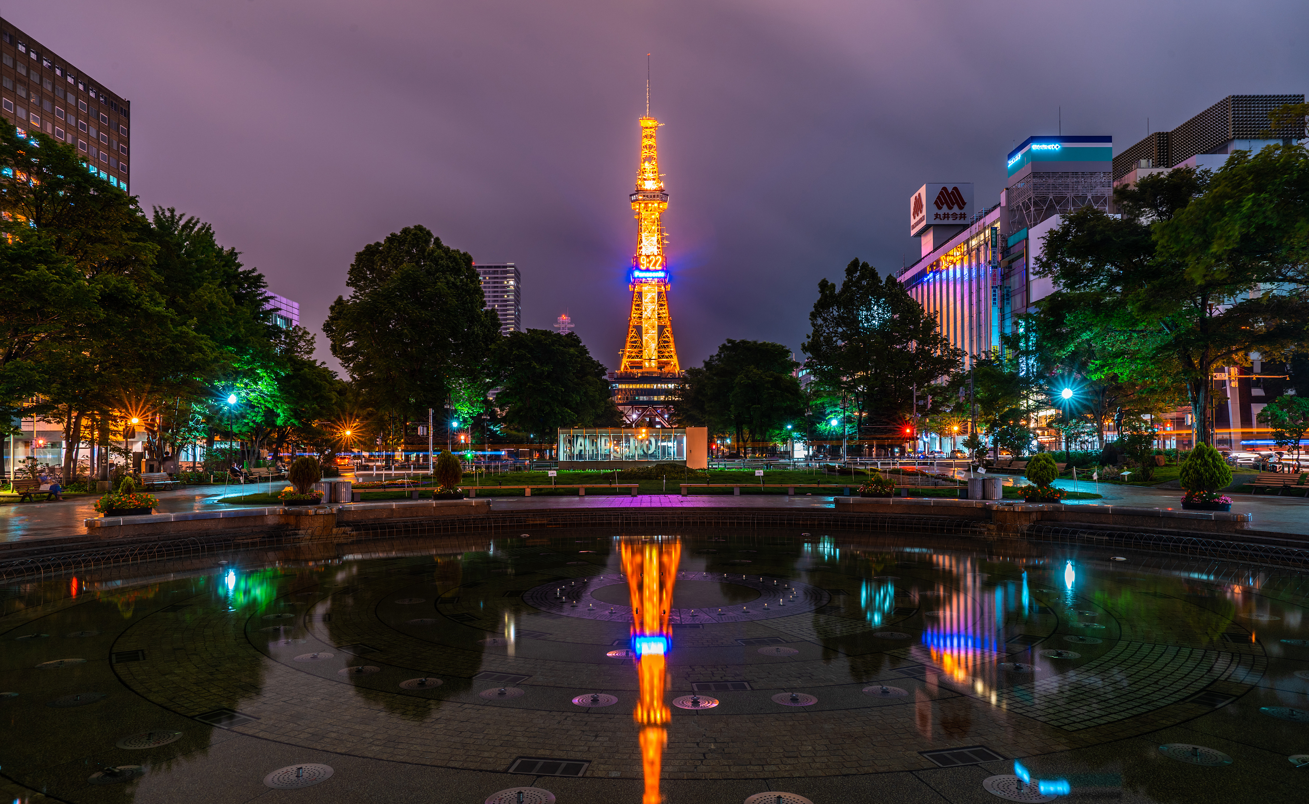 Sapporo Japan at Night Wallpaper, HD City 4K Wallpapers, Images, Photos and  Background - Wallpapers Den