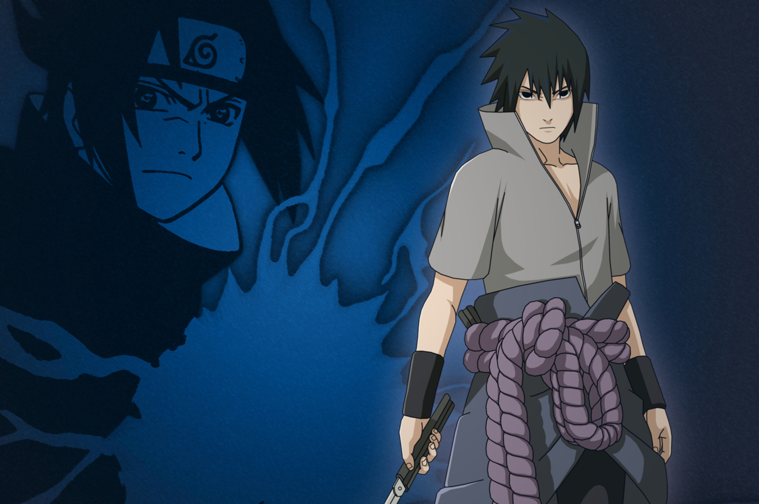 2560x1700 Sasuke Uchiha Naruto Anime Chromebook Pixel Wallpaper, HD