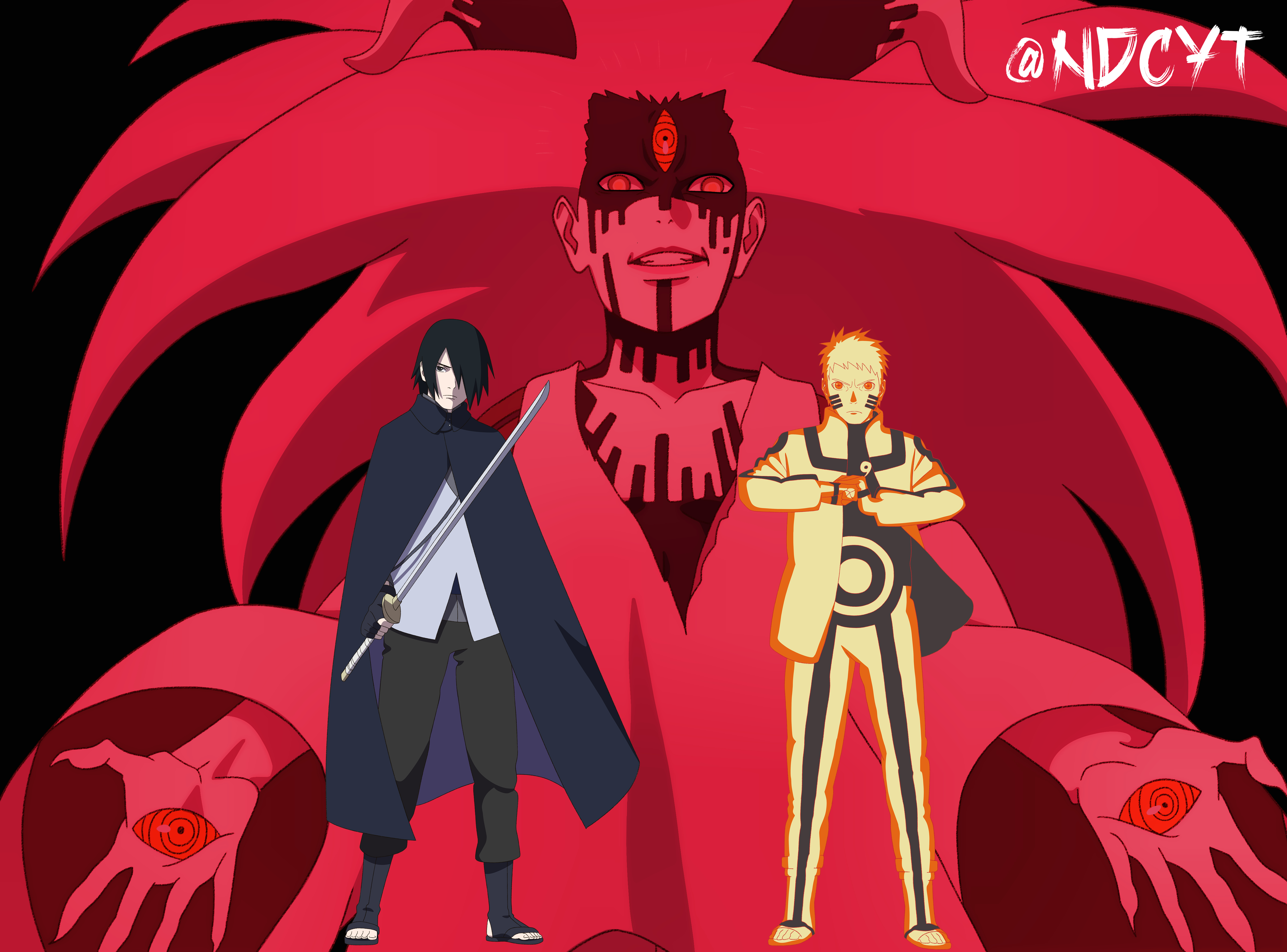Sasuke Uchiha x Naruto Uzumaki Boruto 8k Wallpaper, HD Anime 4K Wallpapers,  Images, Photos and Background - Wallpapers Den