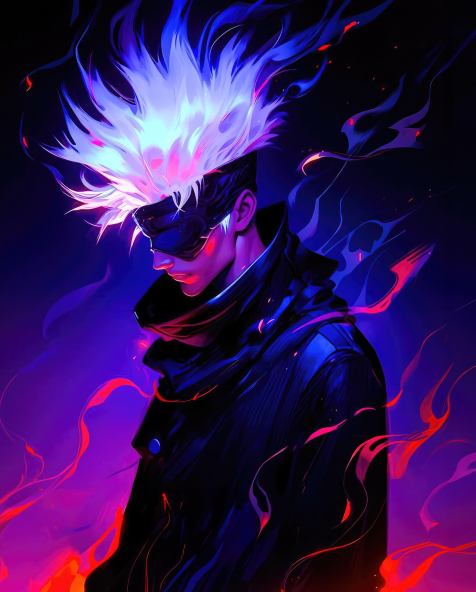 476x592 Resolution Satoru Gojo HD Jujutsu Kaisen Art 2022 476x592