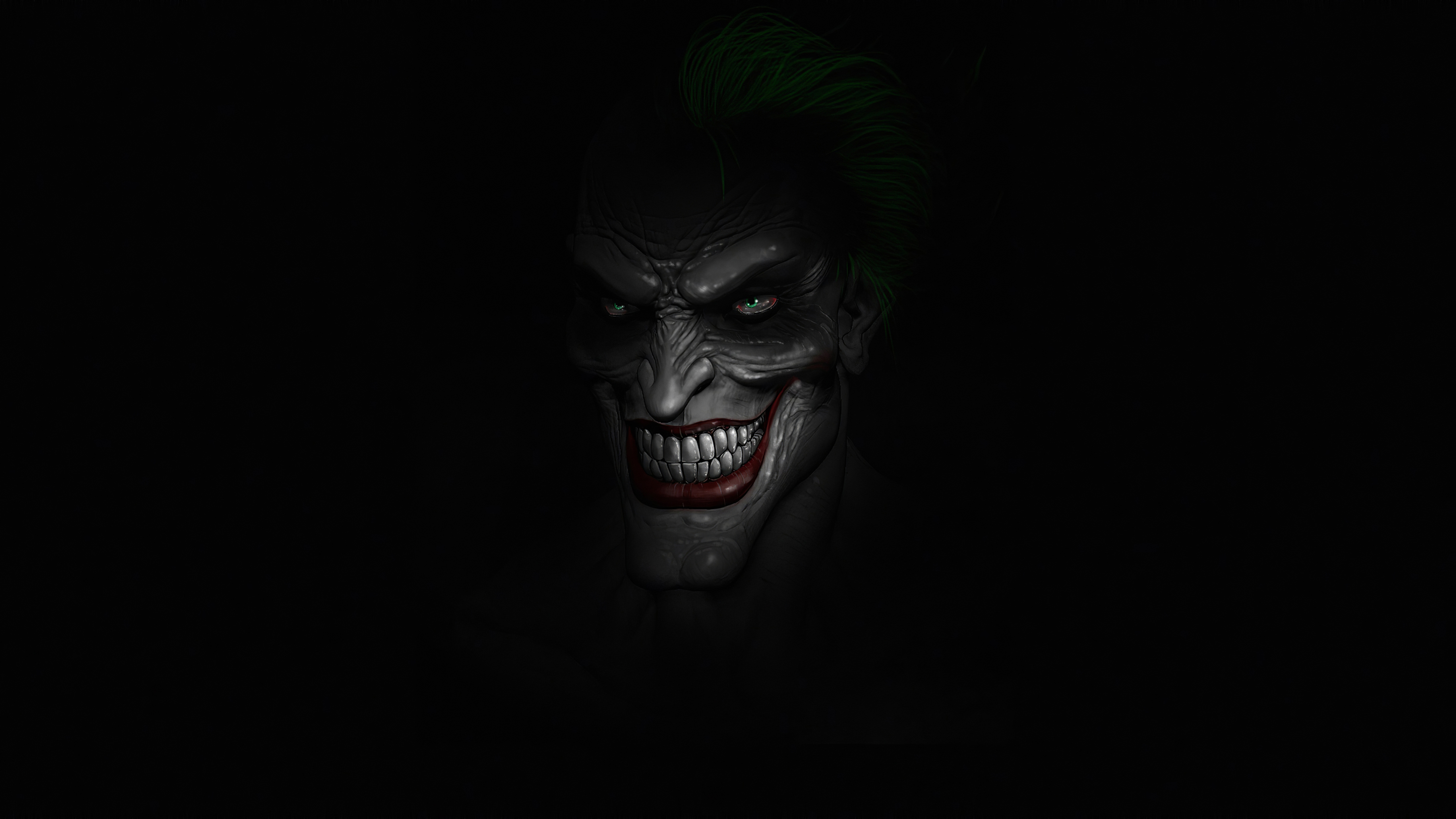 5120x2880 Scary Joker Minimal 4k 5k Wallpaper Hd Superheroes 4k