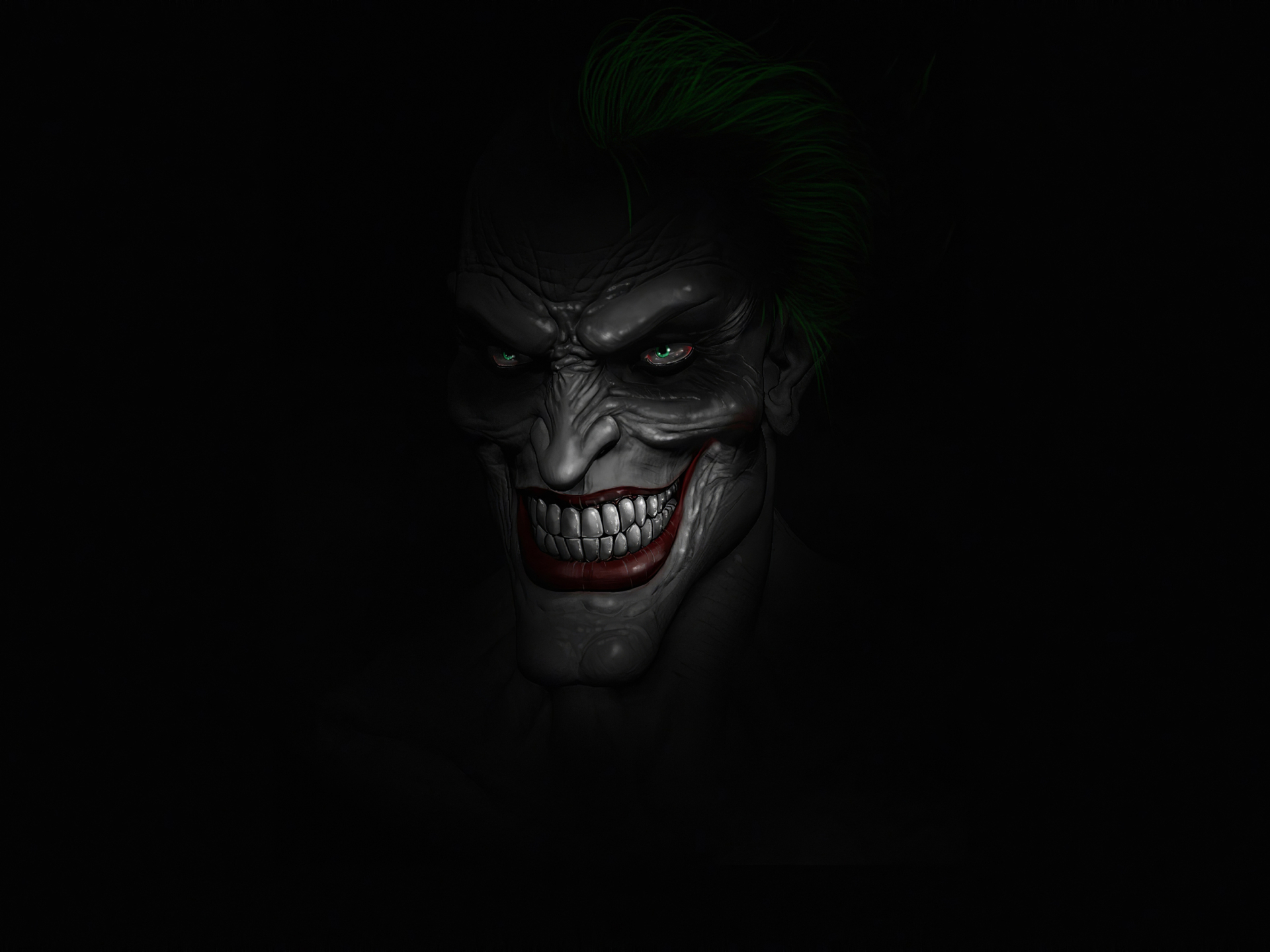 1920x1440 Resolution Scary Joker Minimal 4K 1920x1440 Resolution ...