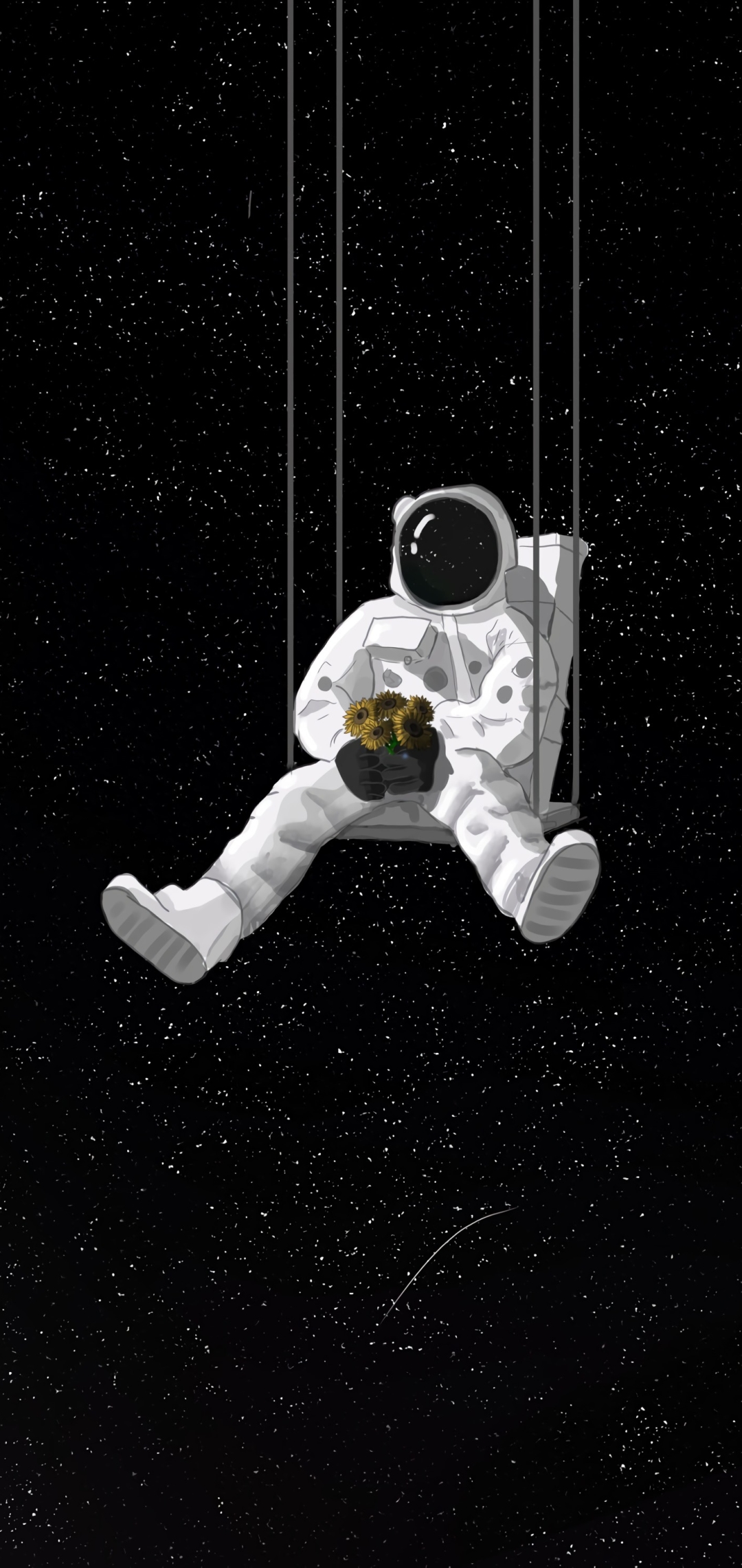 Astronaut Background 4K Wallpaper iPhone HD Phone 5290i
