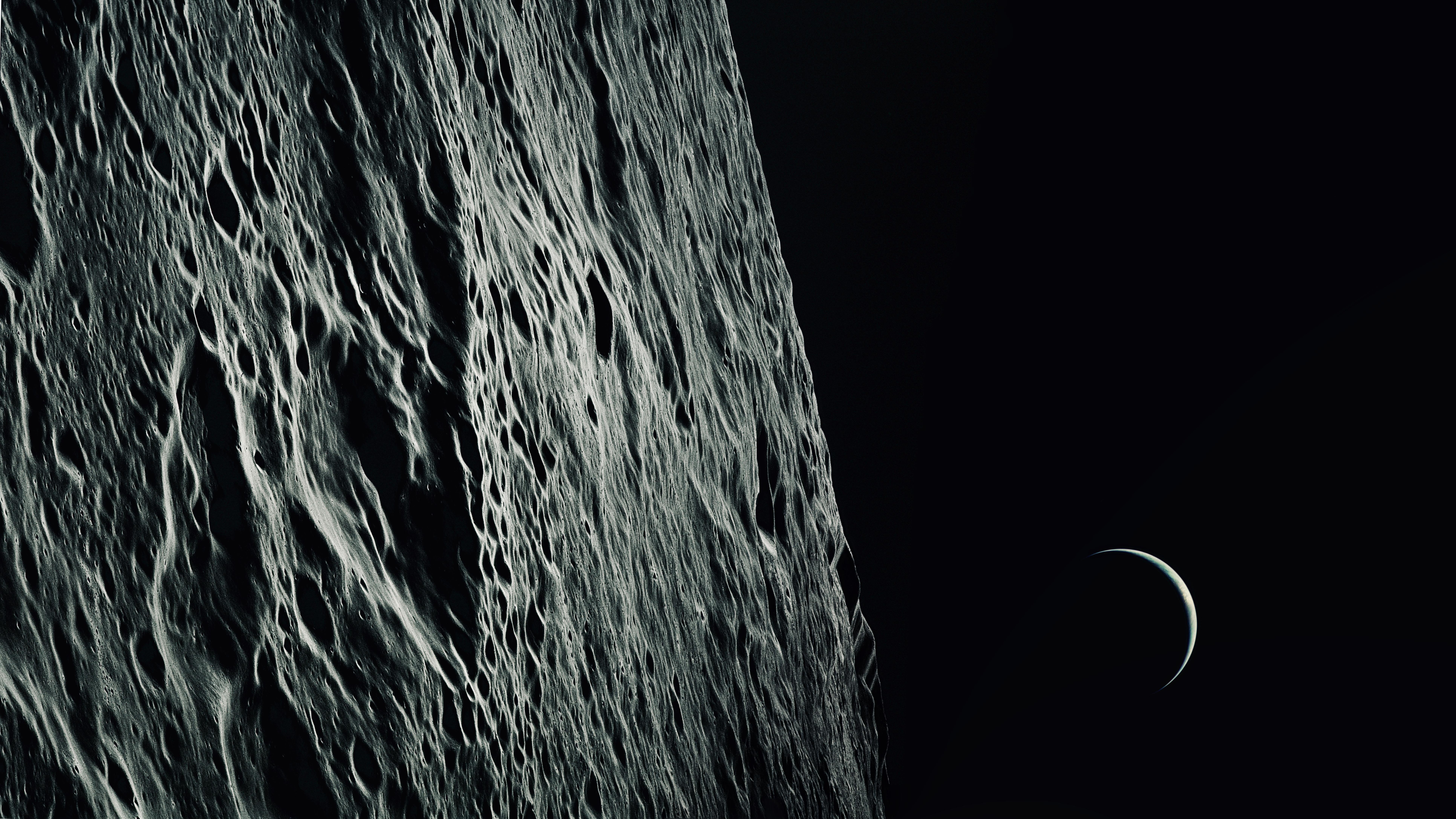 Sci Fi Moon 8k Ultra HD Wallpaper, HD Space 4K Wallpapers, Images, Photos  and Background - Wallpapers Den