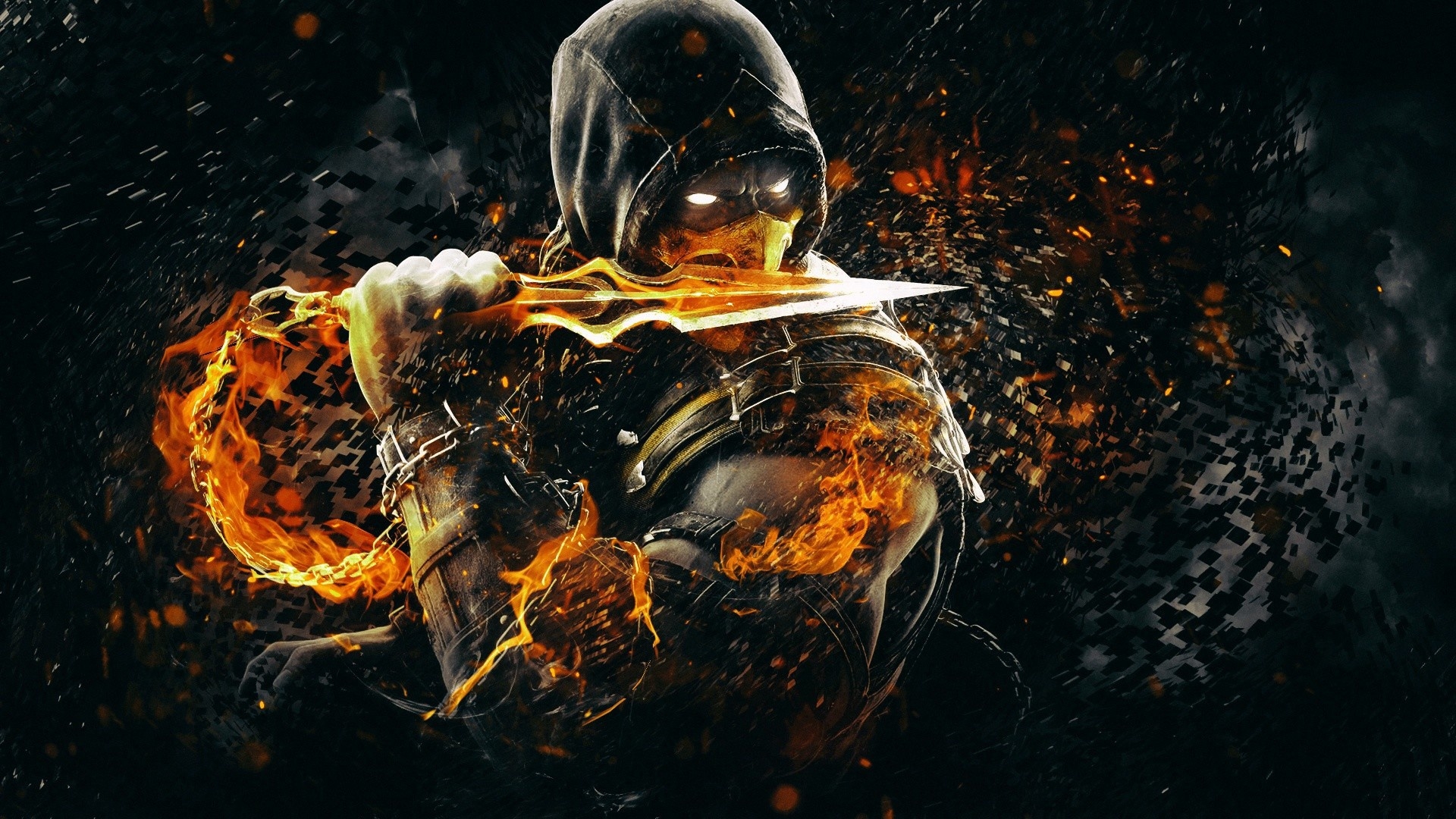 Scorpion Mortal  Kombat  Game Wallpaper  HD Games 4K  