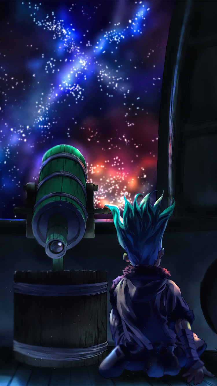 750x1334 Senku Ishigami in Space Dr. Stone iPhone 6, iPhone 6S, iPhone 7  Wallpaper, HD Anime 4K Wallpapers, Images, Photos and Background -  Wallpapers Den