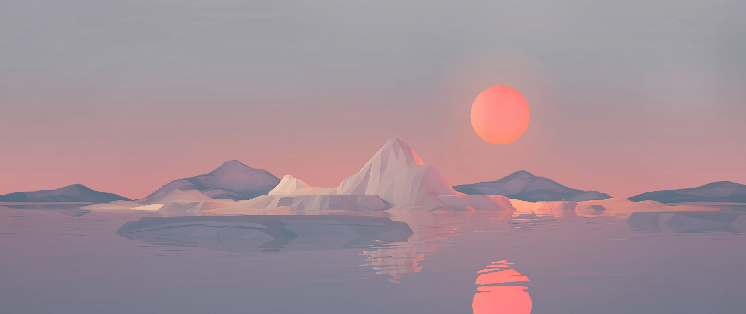 Download Serenity In Low Poly 1920x1080rk2rs