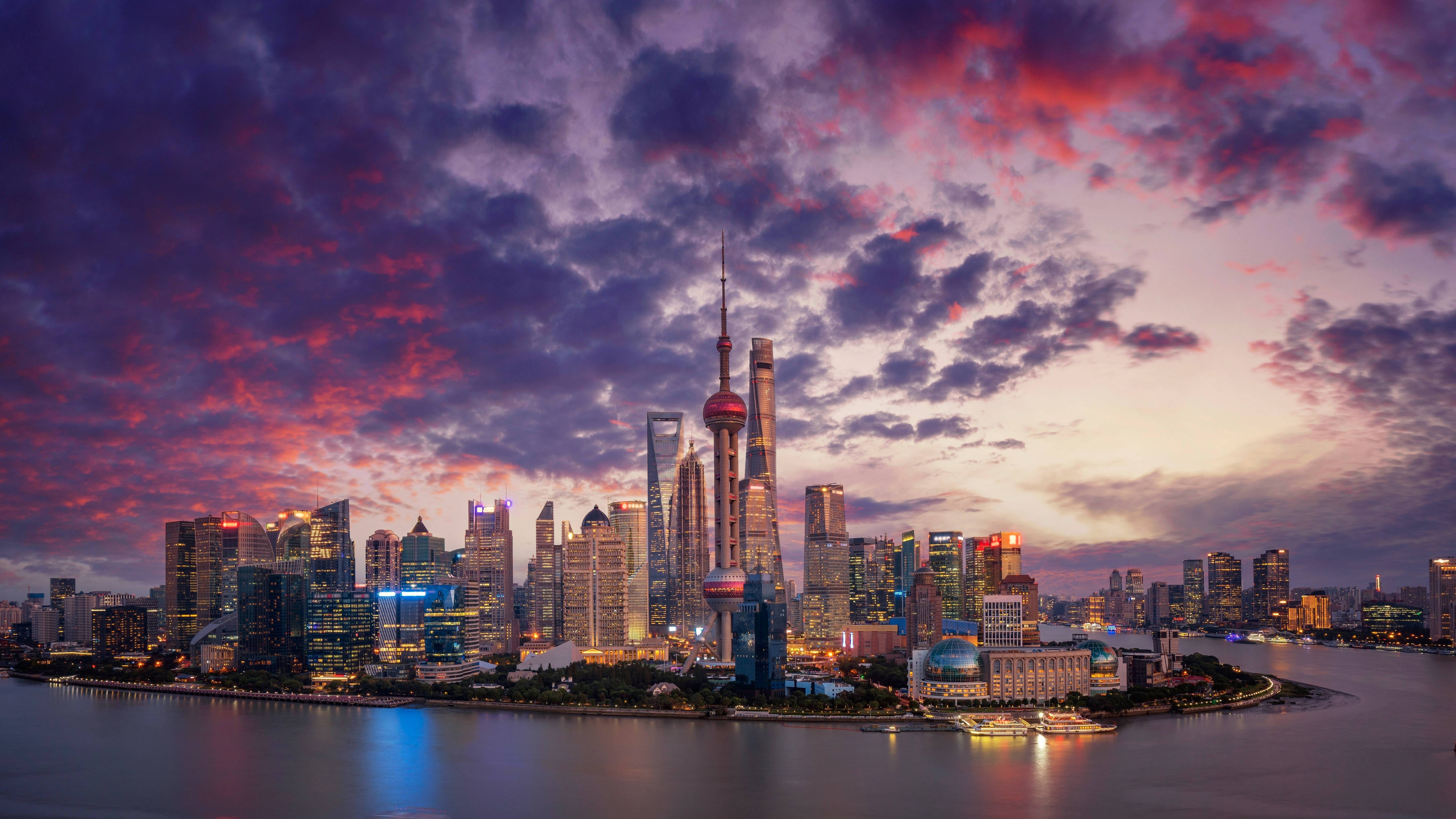 7680x4320 Shanghai City China 8K Wallpaper, HD City 4K Wallpapers, Images,  Photos and Background - Wallpapers Den